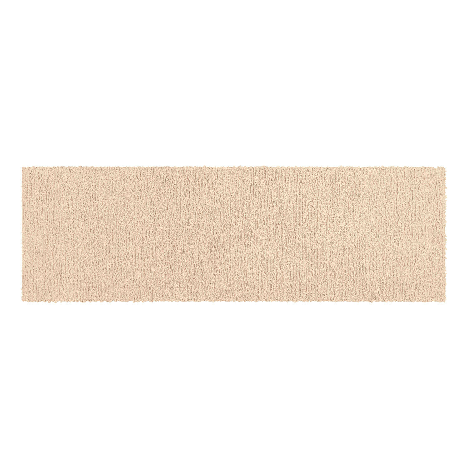 Lichtbruine Kaleema loper met zachte textuur, perfect voor interieurdecoratie en vloerkbescherming