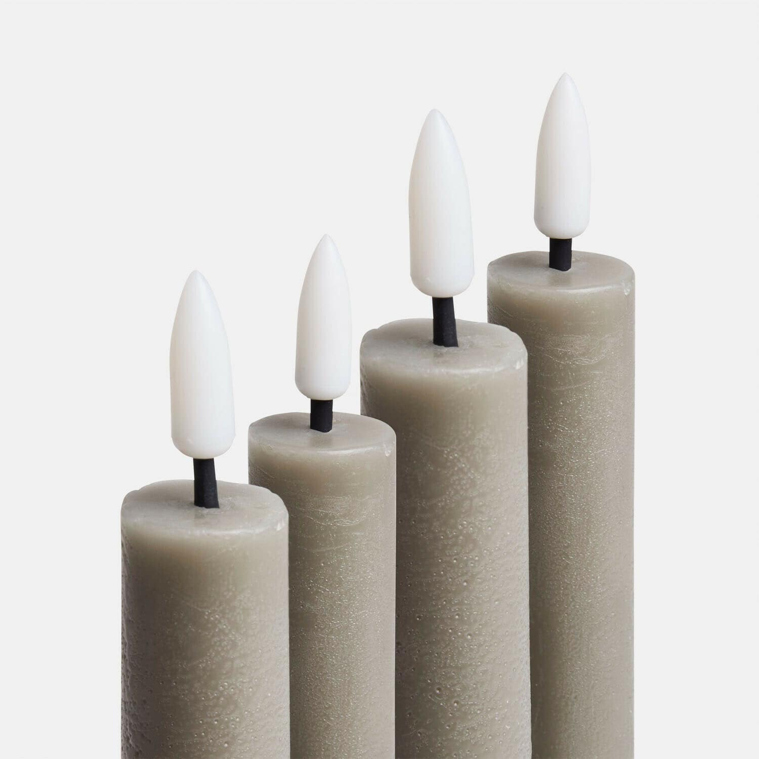 Ledstaafkaars set van 4 Eldsora