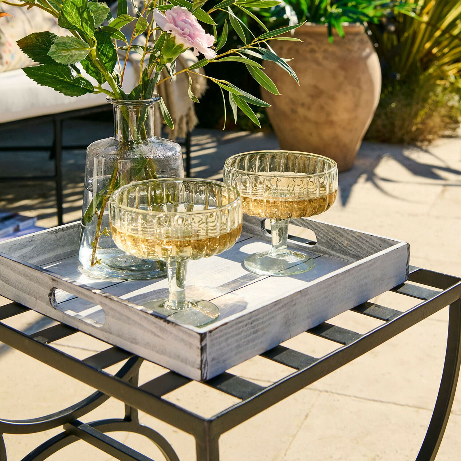 Glas set van 4 Solerón