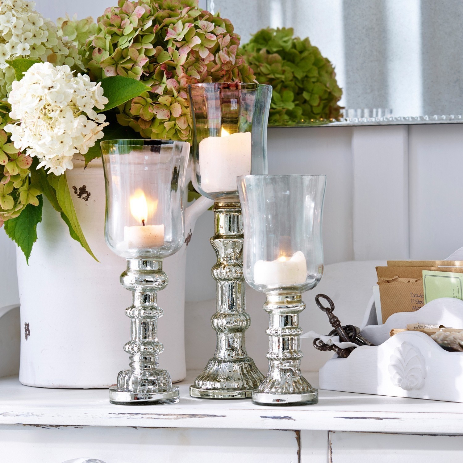 Windlicht set van 3 Fréjeville