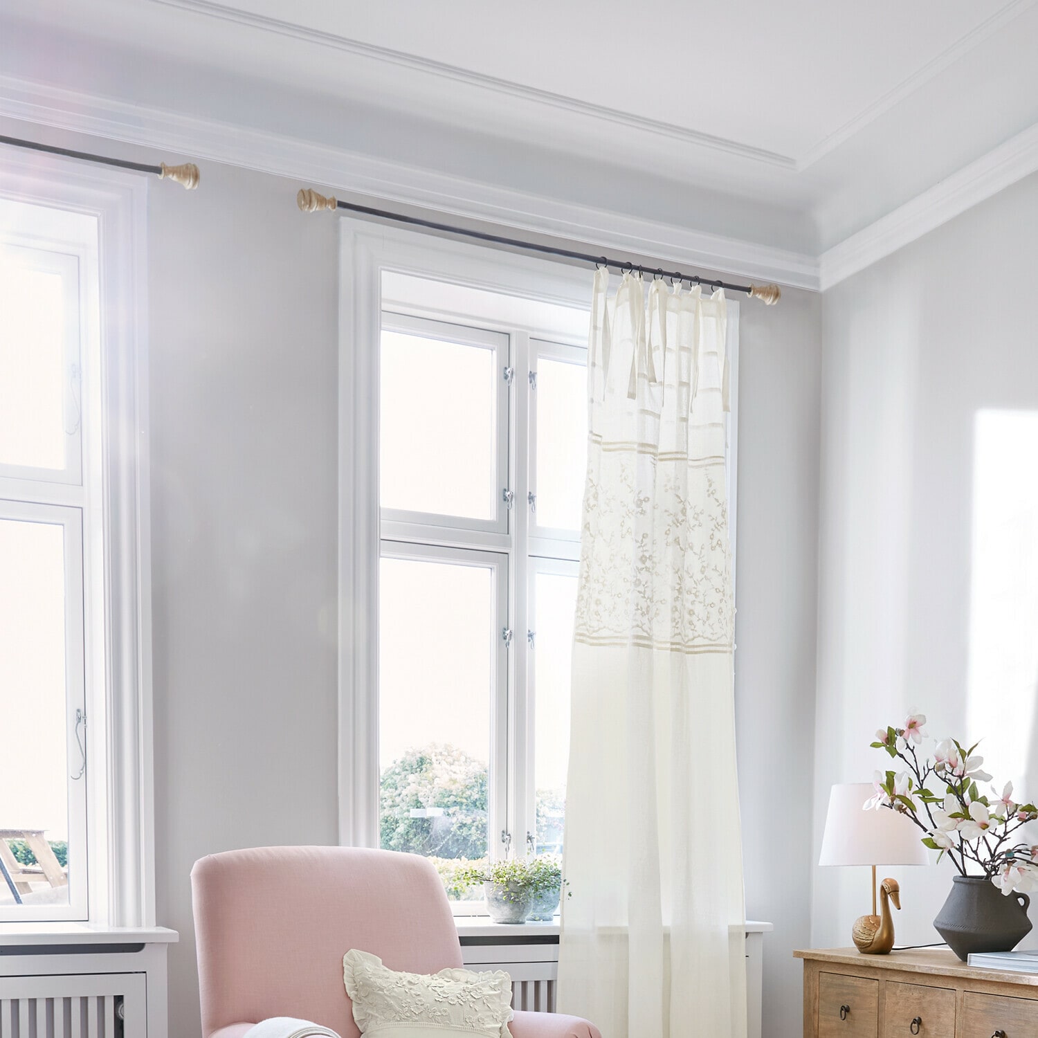 Gordijnroede Tiviano