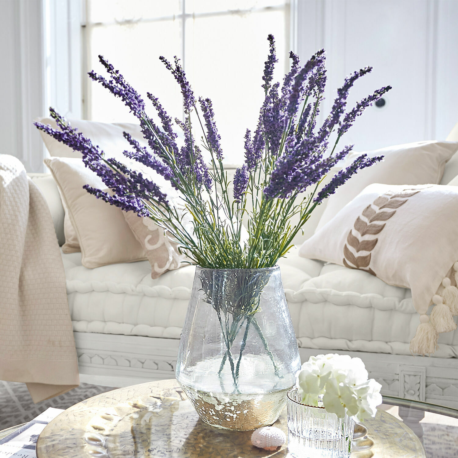 Sierbloem set van 6 Lavender