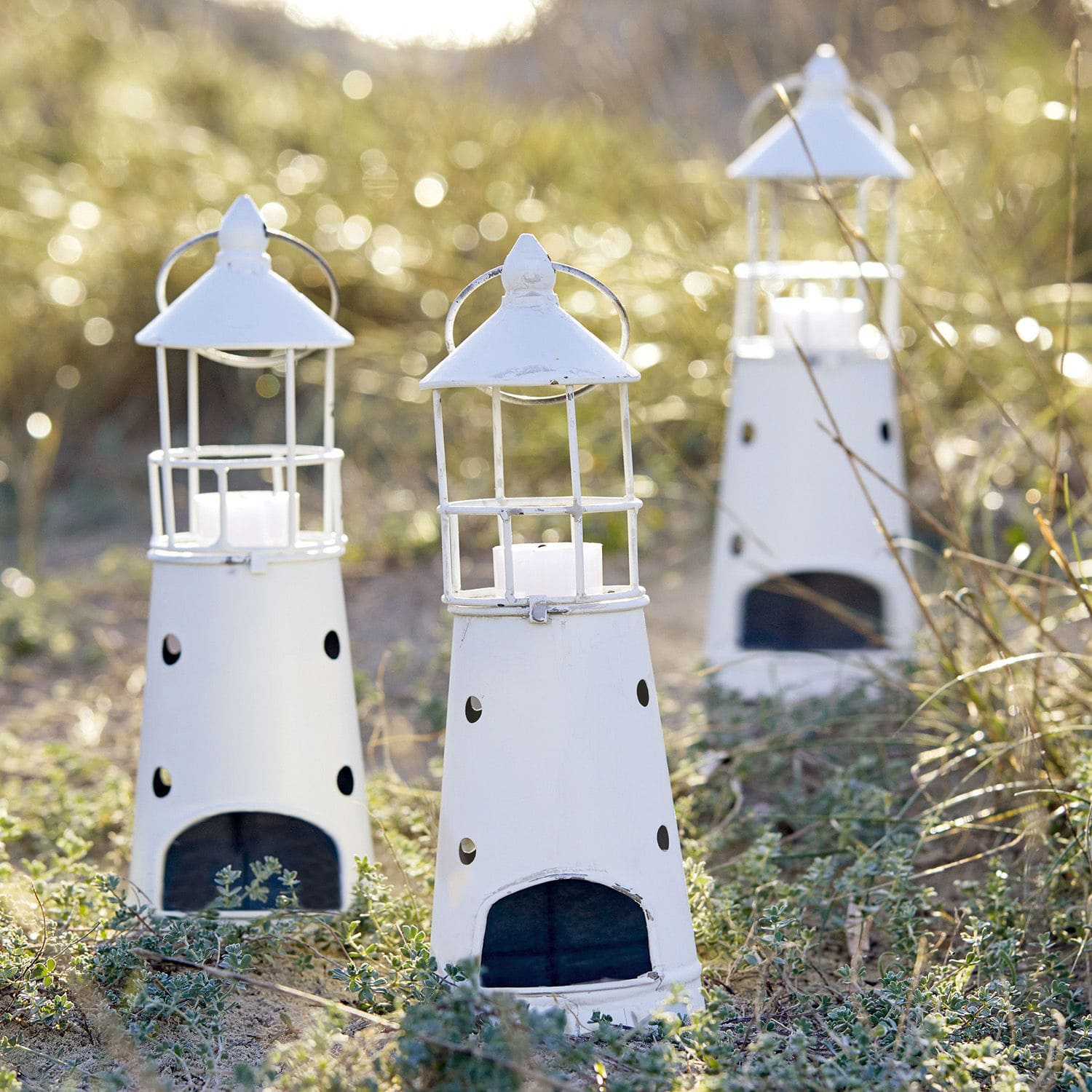 Windlicht, set van 3 Pihla