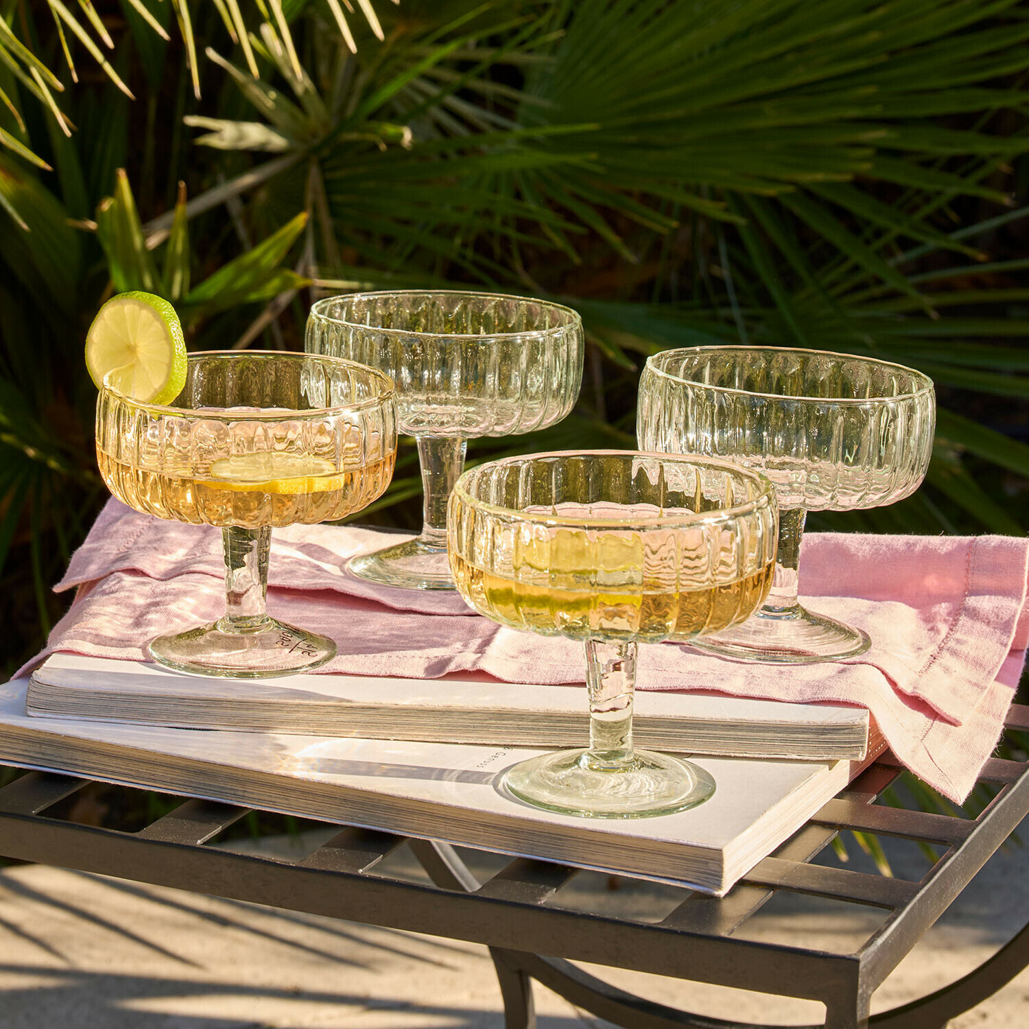 Glas set van 4 Solerón