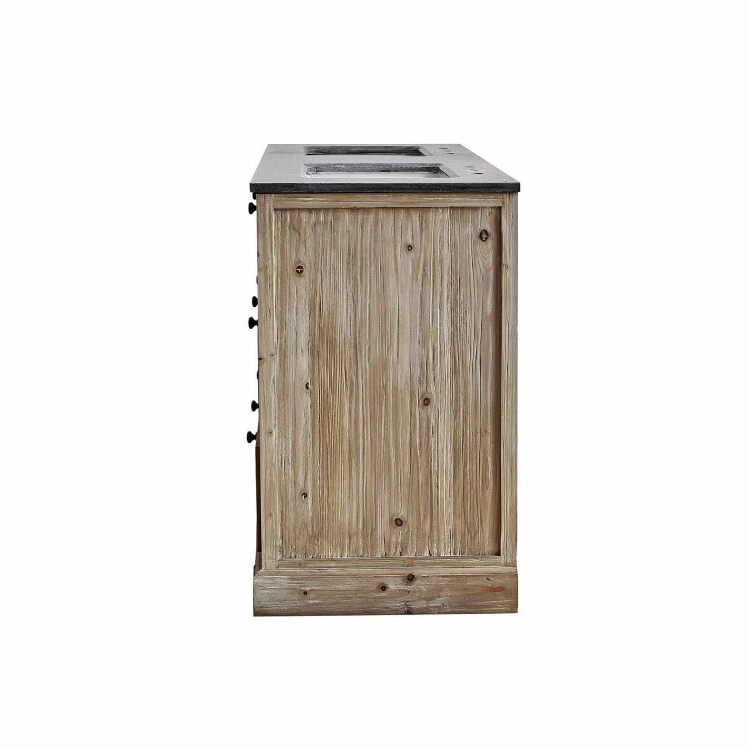 Wastafelmeubel met dubbele wastafel Andrewshire