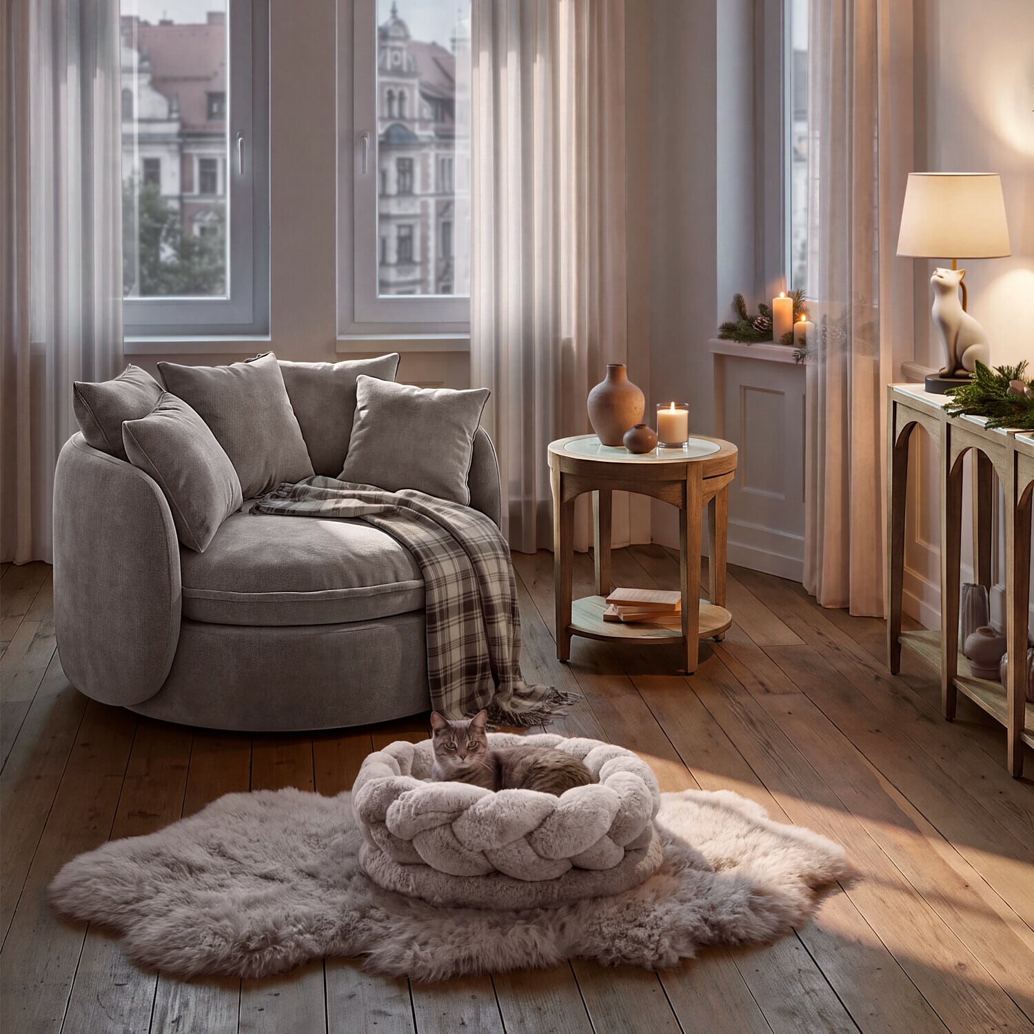 Draaifauteuil Parkford