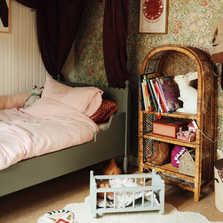 Kakelbonte kinderkamer