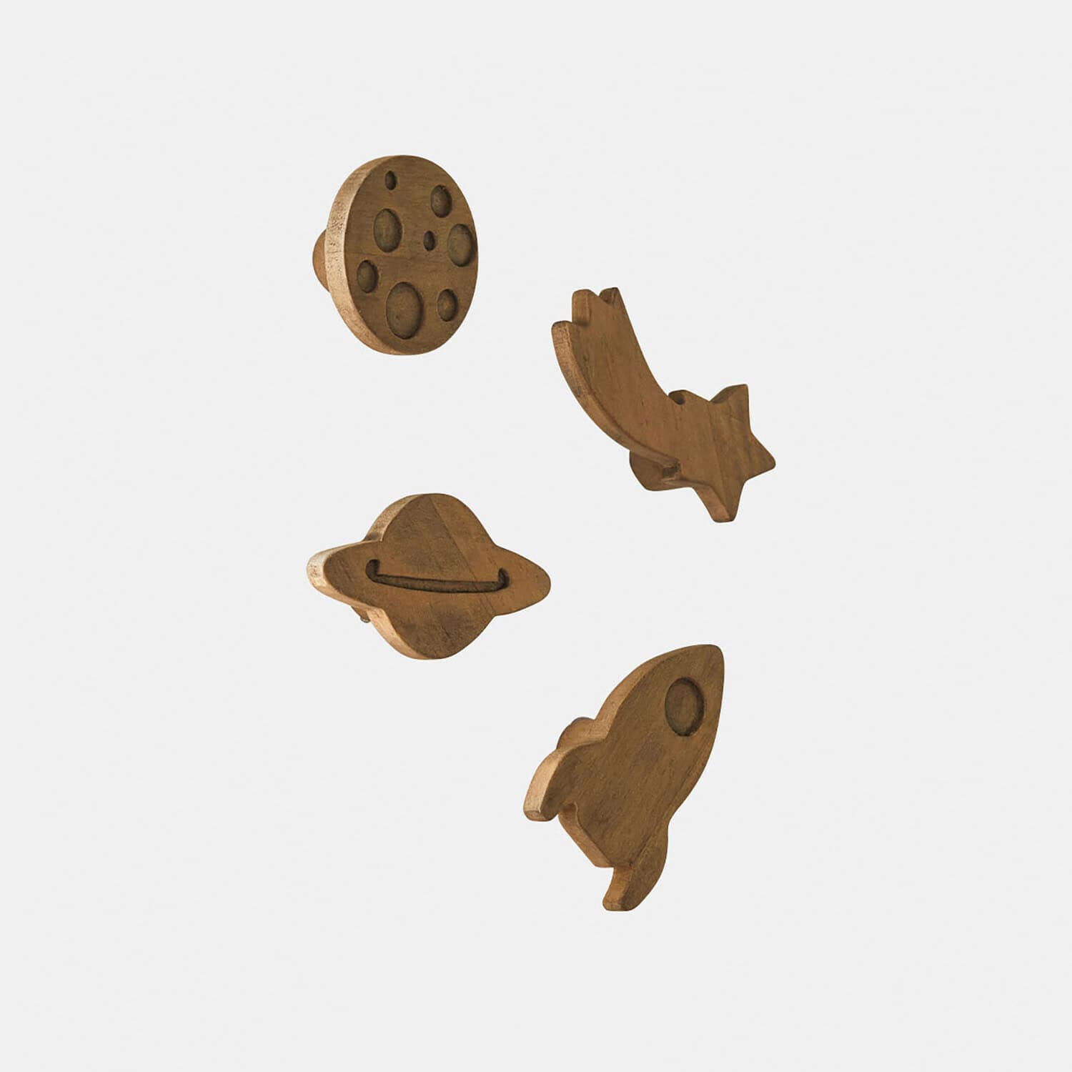 Wandhaak set van 4 Xeltra