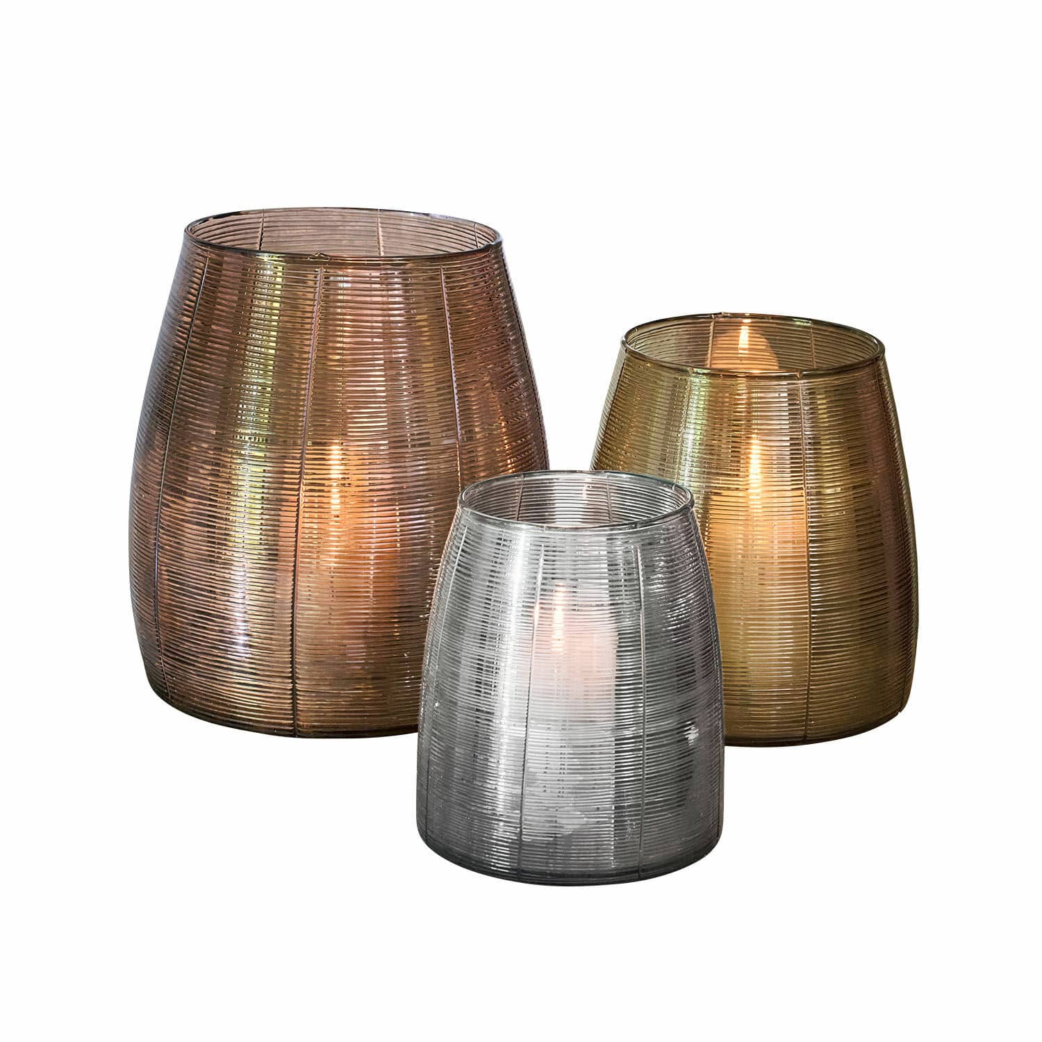 Windlicht set van 3 Uvenar