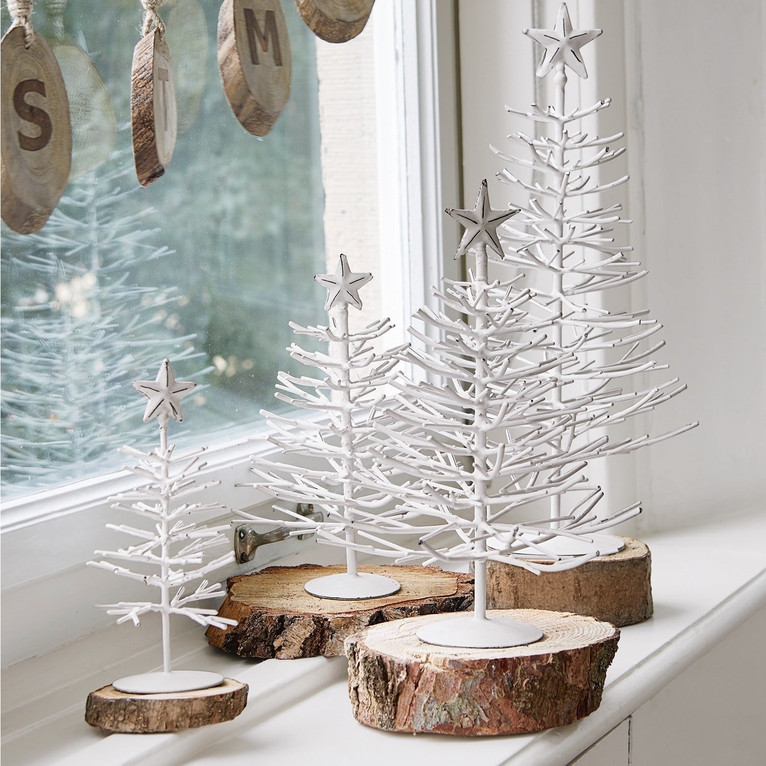 Decoratieboom set van 4 Frome
