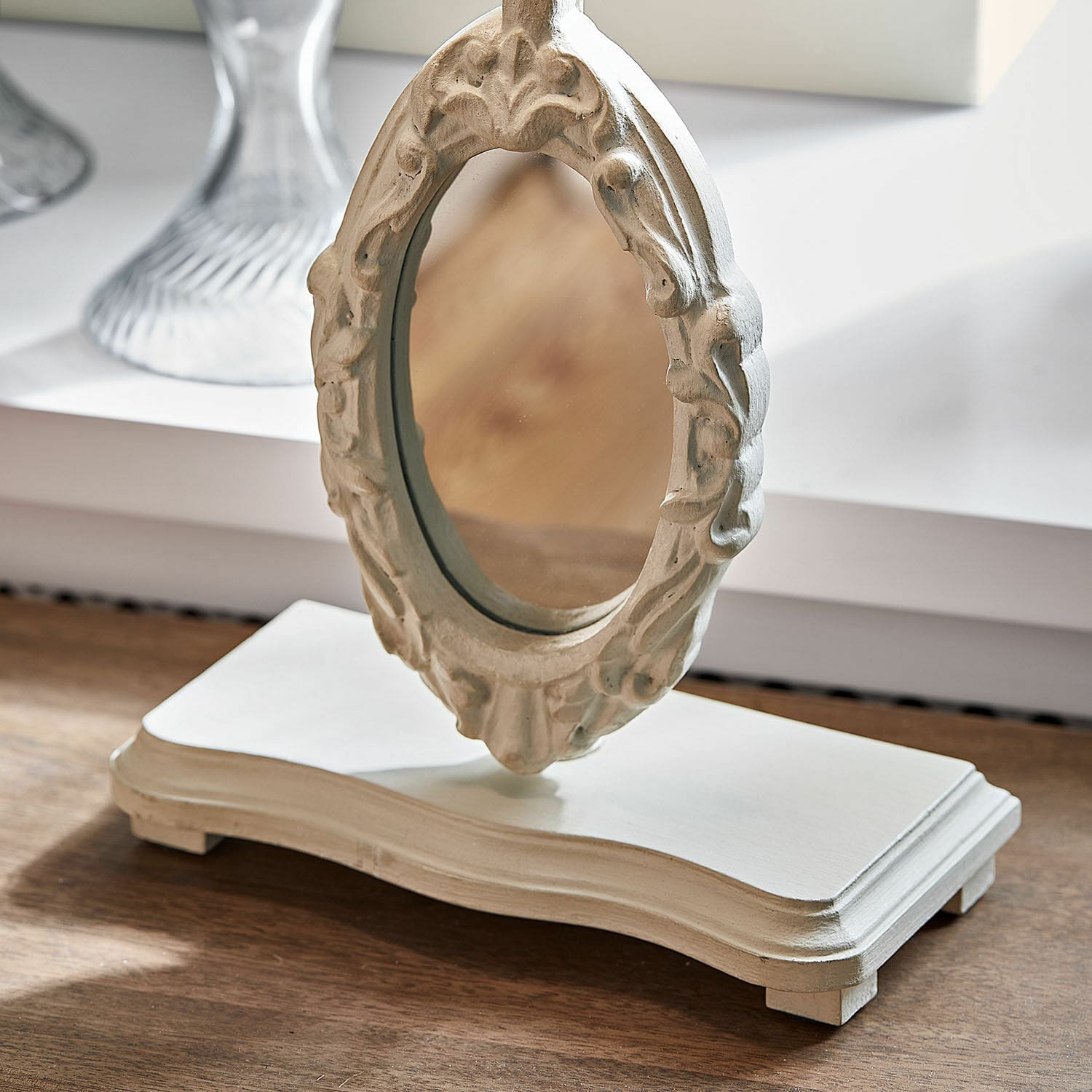 Tafellamp met spiegel Brannach