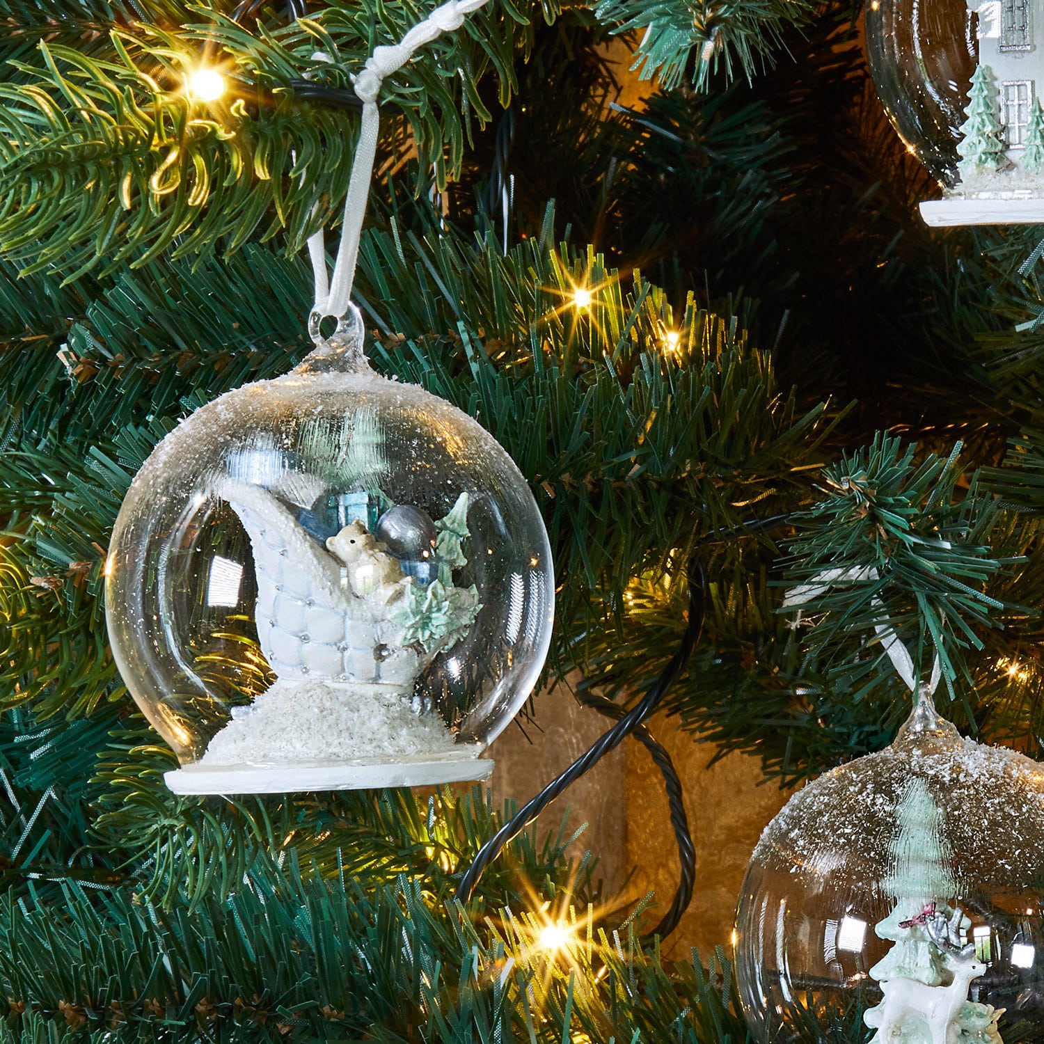 Kerstversiering set van 3 Winterland