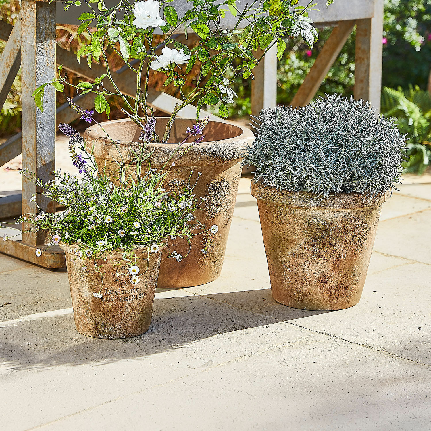 3-delige set bloempotten Ameliro