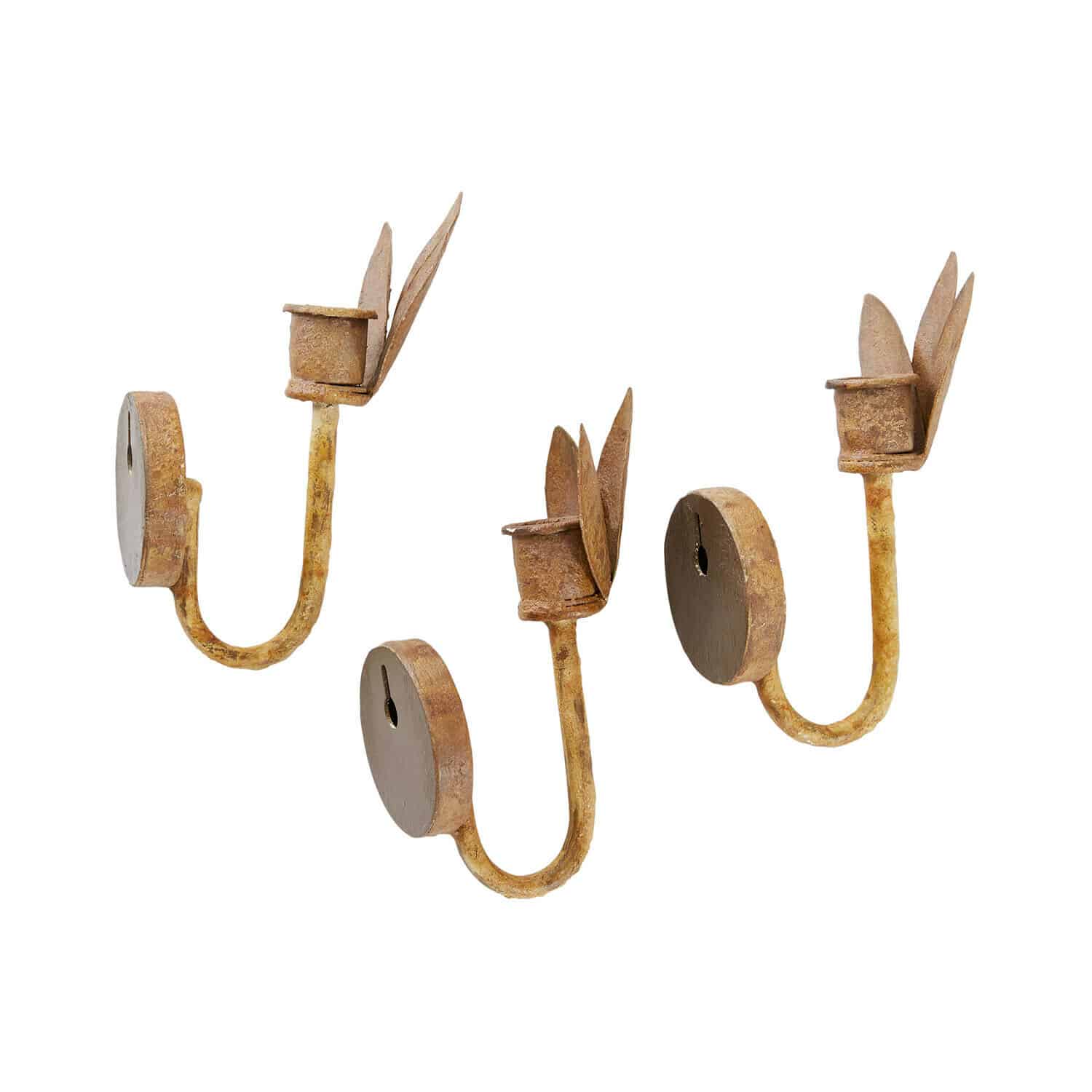 Wandkandelaar set van 3 Cressivaux