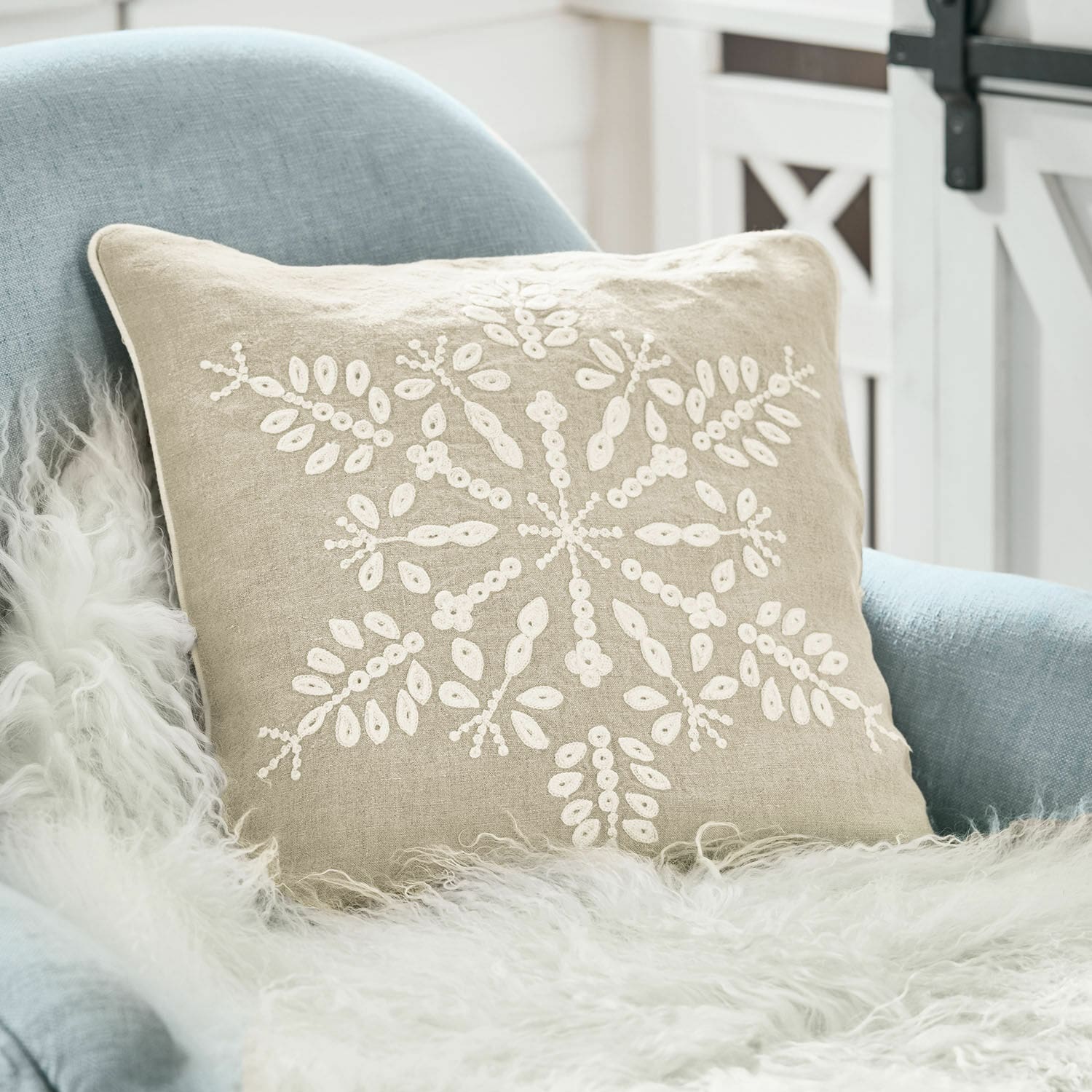 Kussenhoes Snowflake