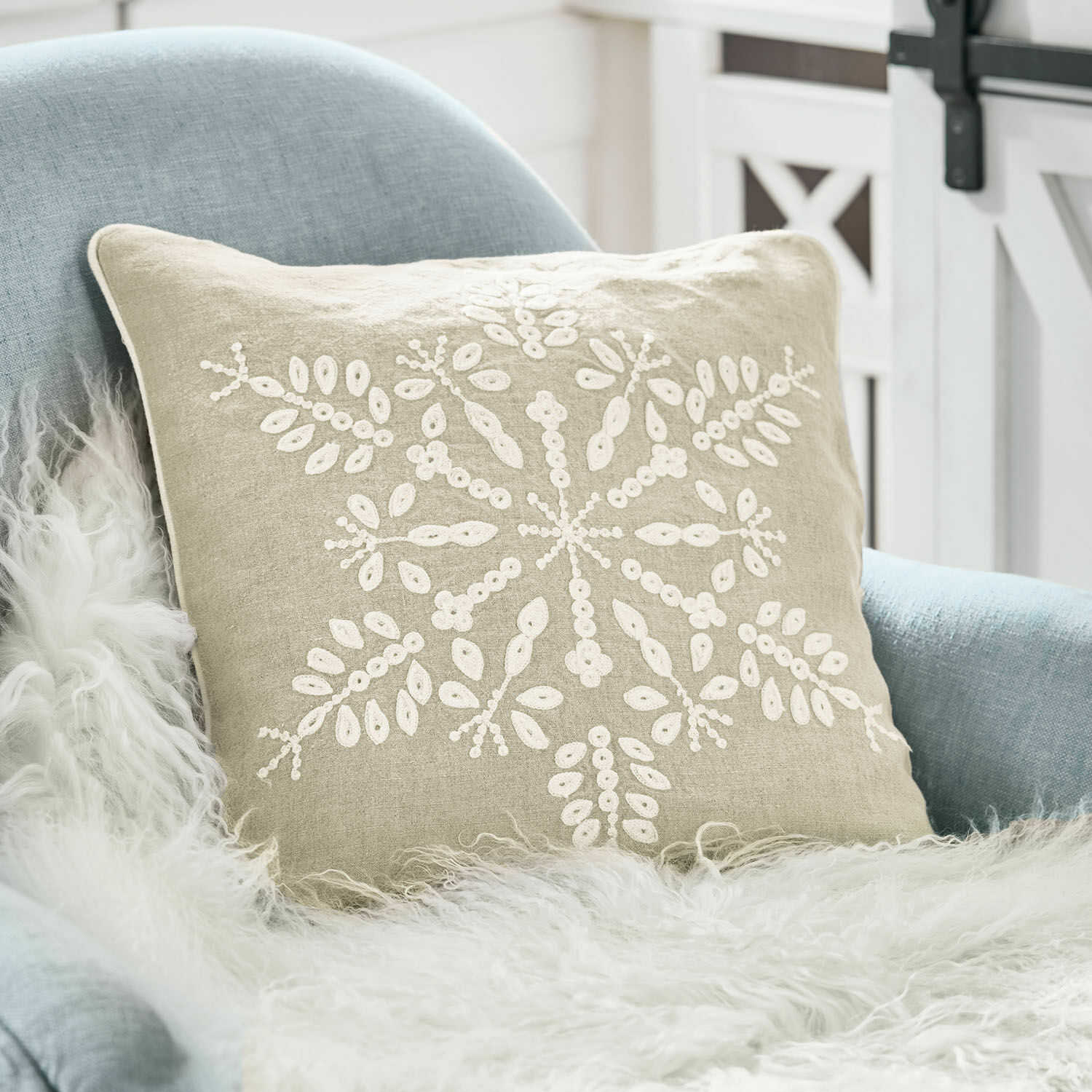 Kussenhoes Snowflake