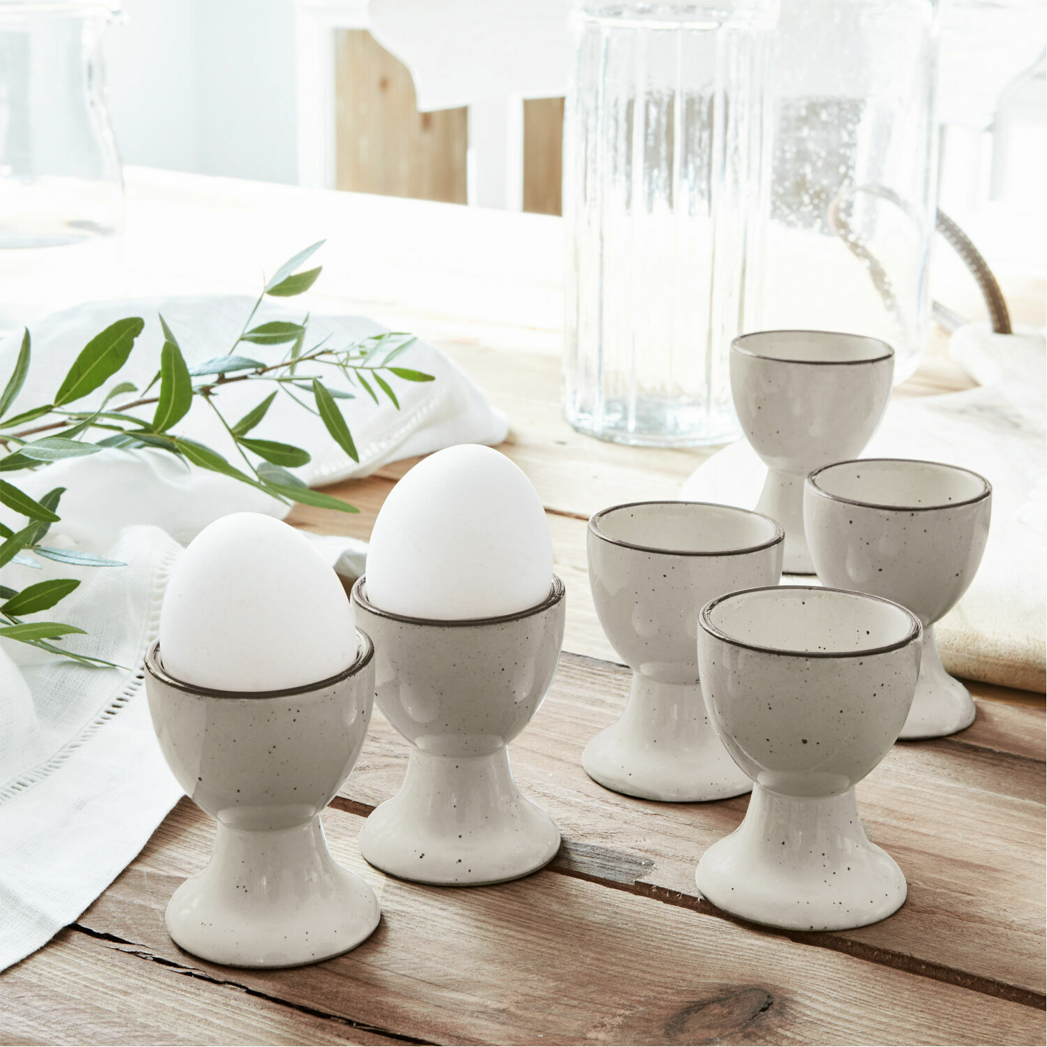 Eierdopje set van 6 Biarré