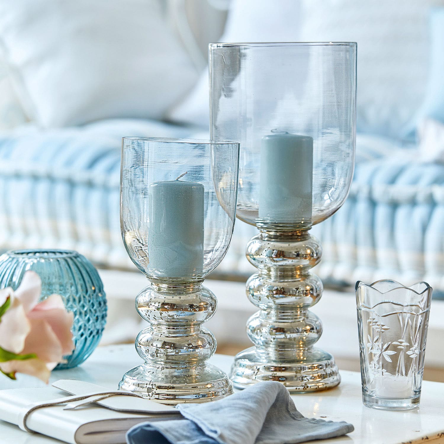 Windlicht, set van 2 Vitas