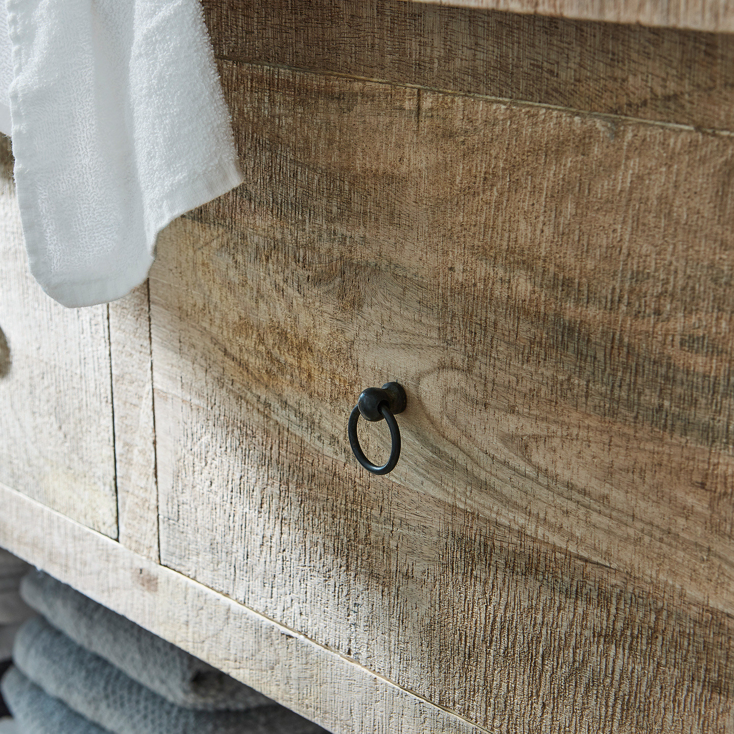 Wastafelmeubel met dubbele wastafel Ravel