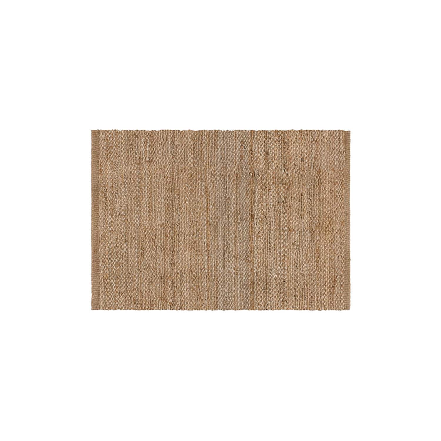 Vloerkleed Abitain Rechthoekig vloerkleed van natuurlijke jute in beige, duurzaam en milieuvriendelijk woonaccessoire