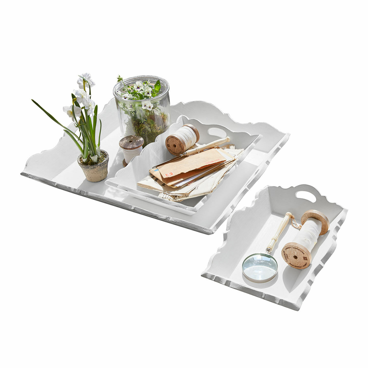 Dienblad set van 3 Pirelo