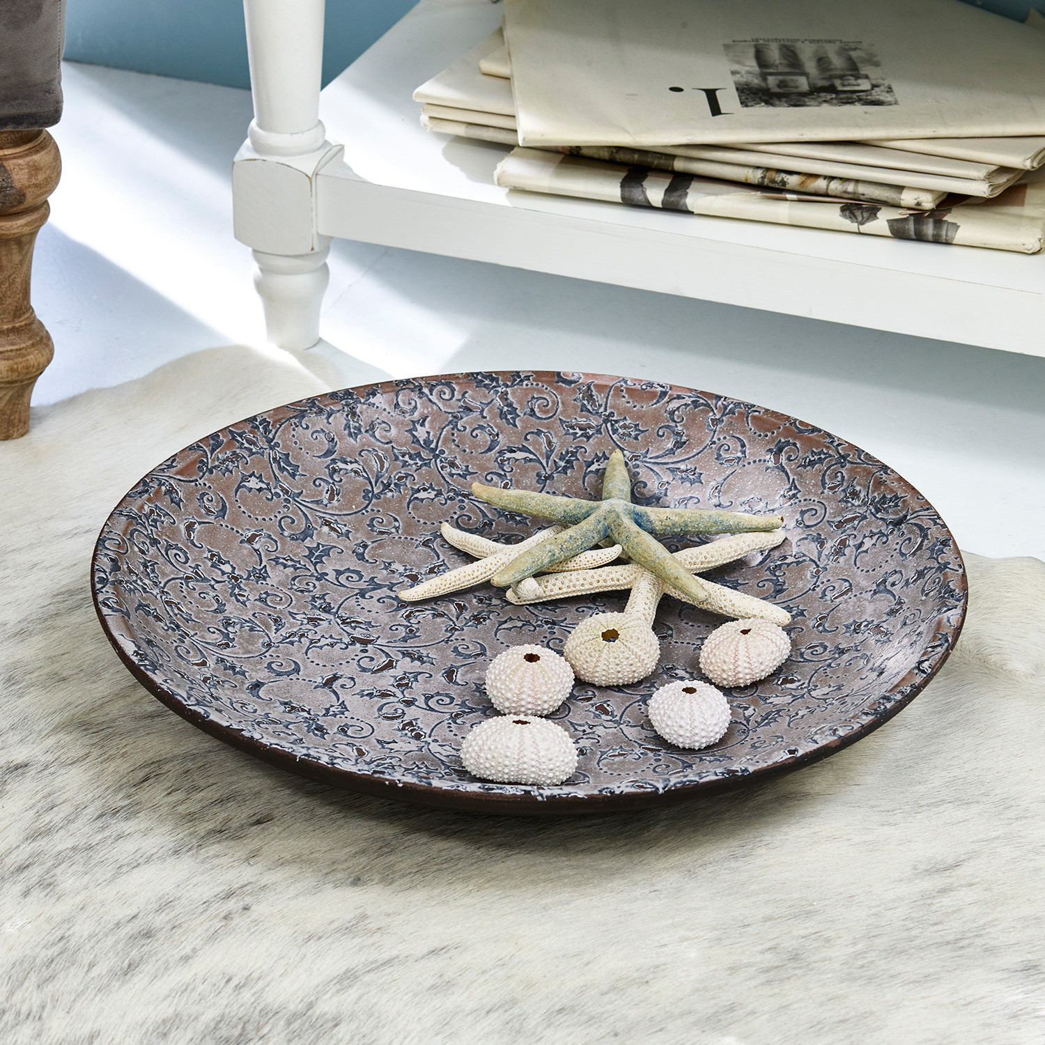 Decoratief bord Santorin