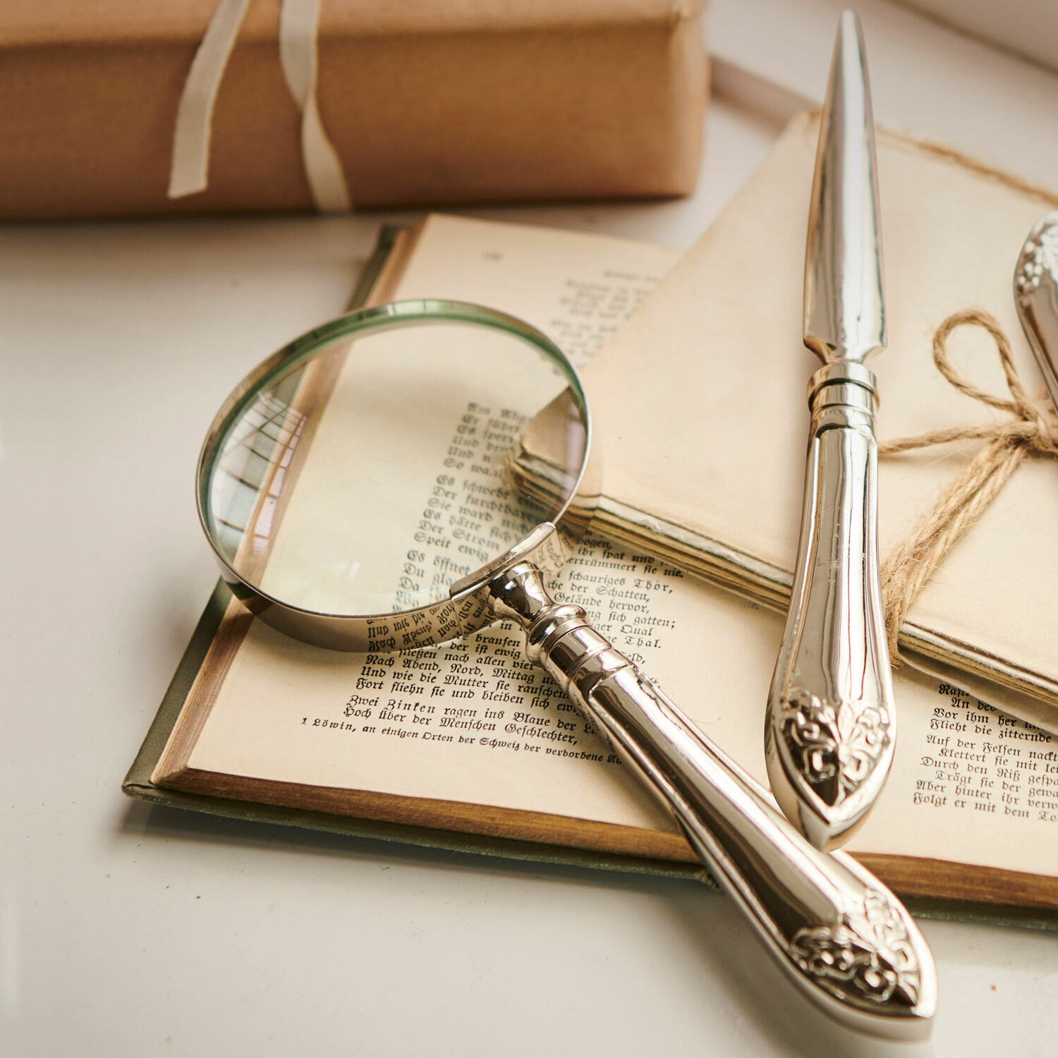 Briefopener en vergrootglas Barry
