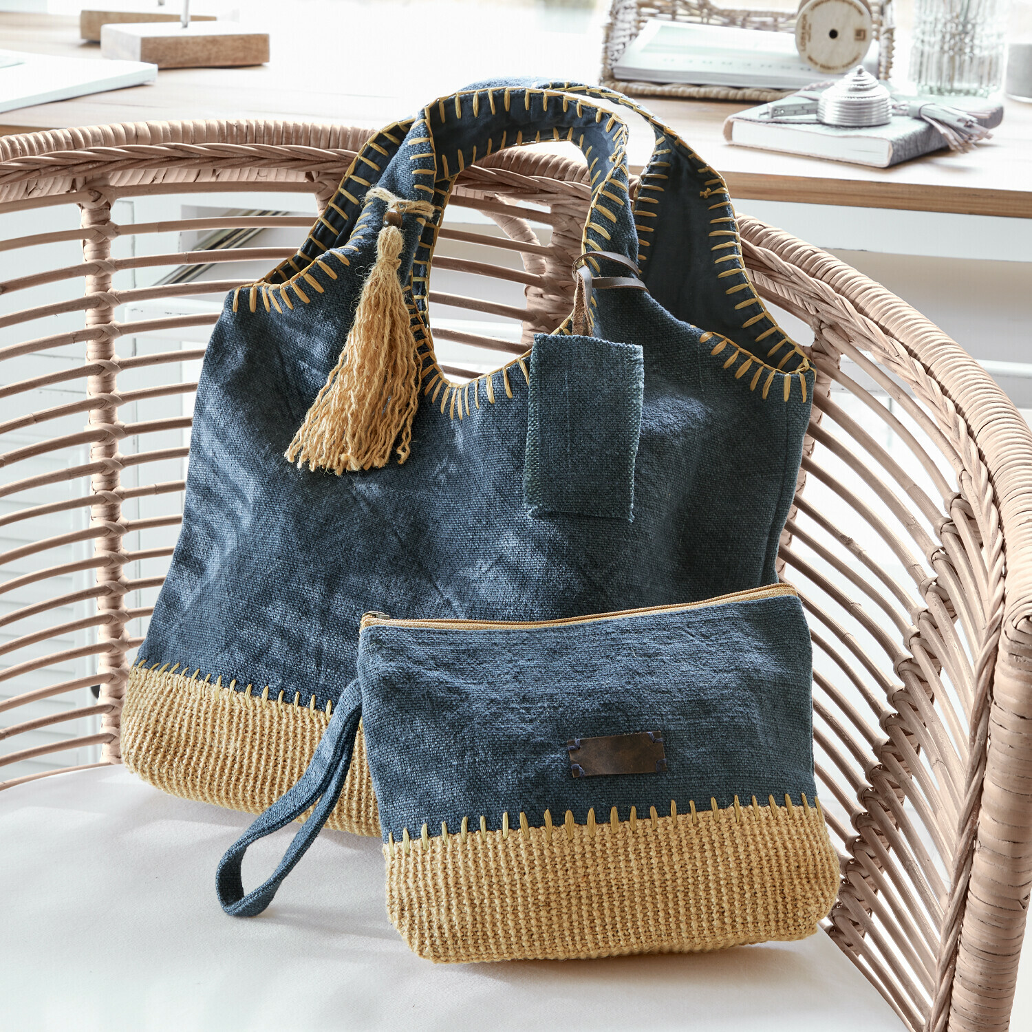 Tas set van 2 Cacula