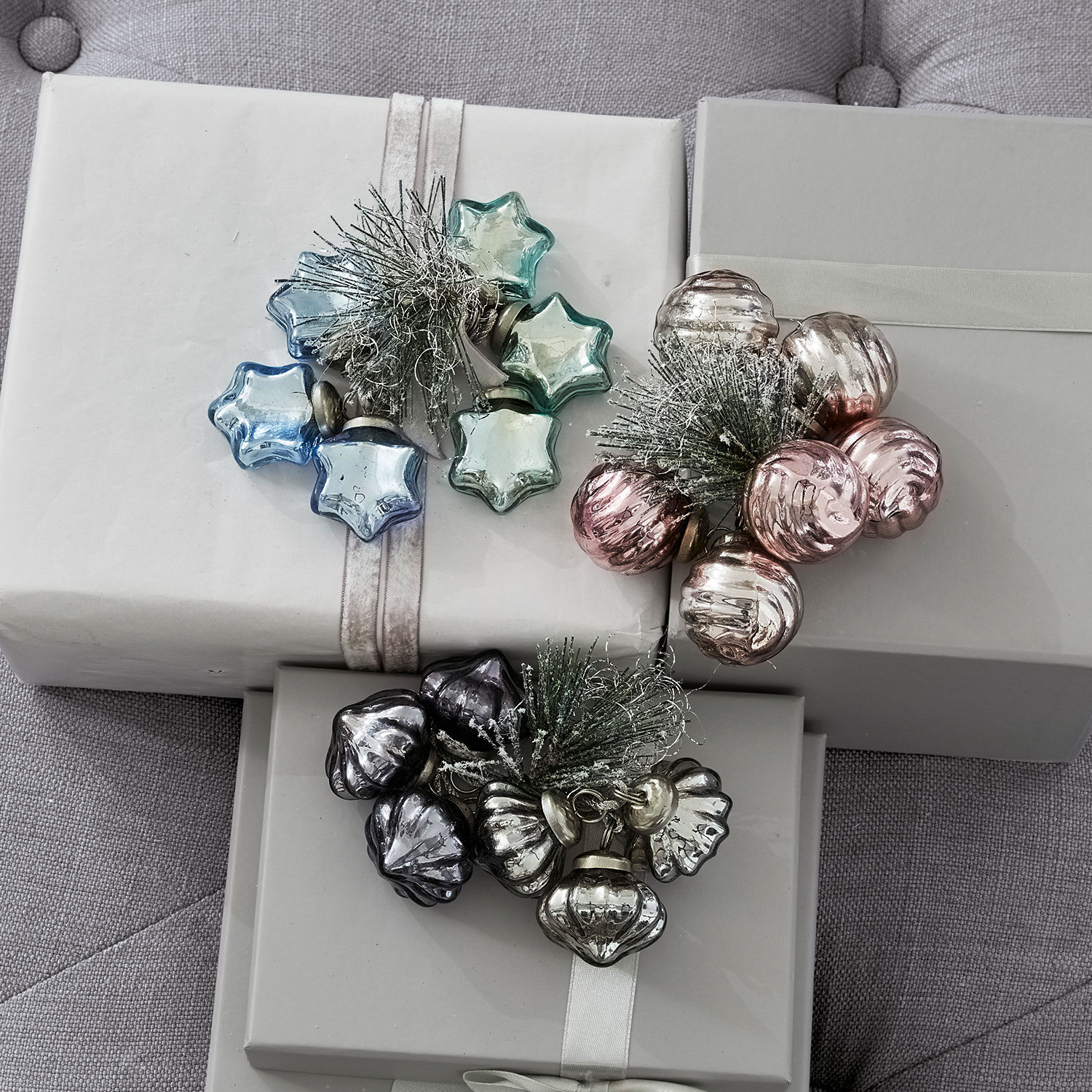Kerstversiering, set van 18 Noela