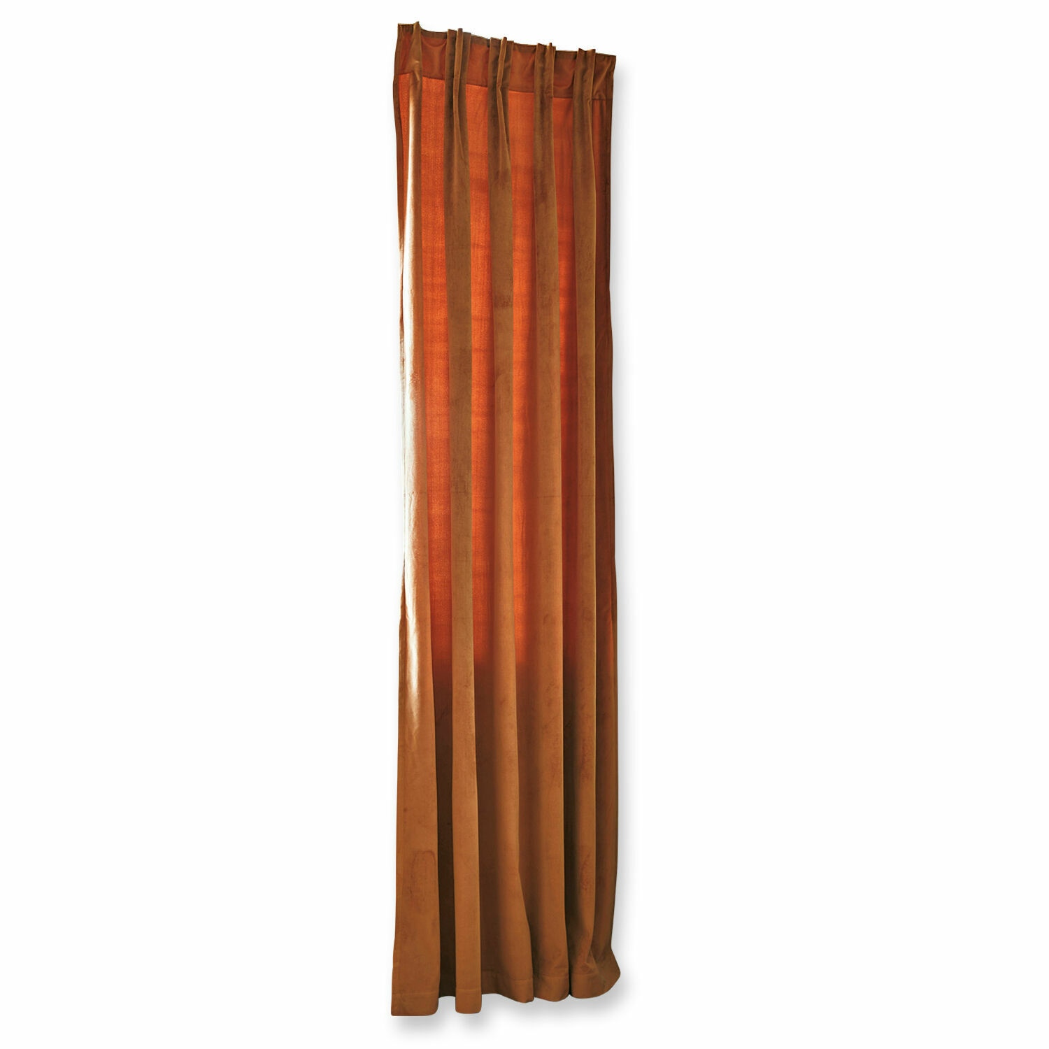 oranje Oranje Lyannece gordijn van zachte stof, perfect voor raamdecoratie en interieur
