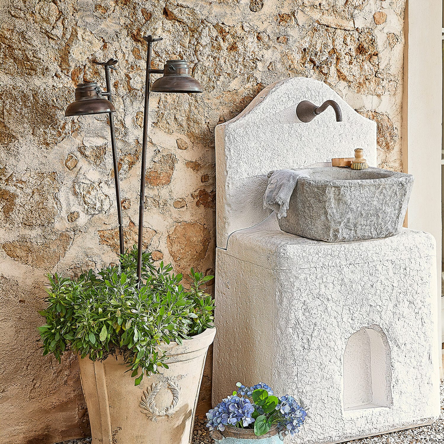 Lantaarn op zonne-energie set van 2 Ivexil