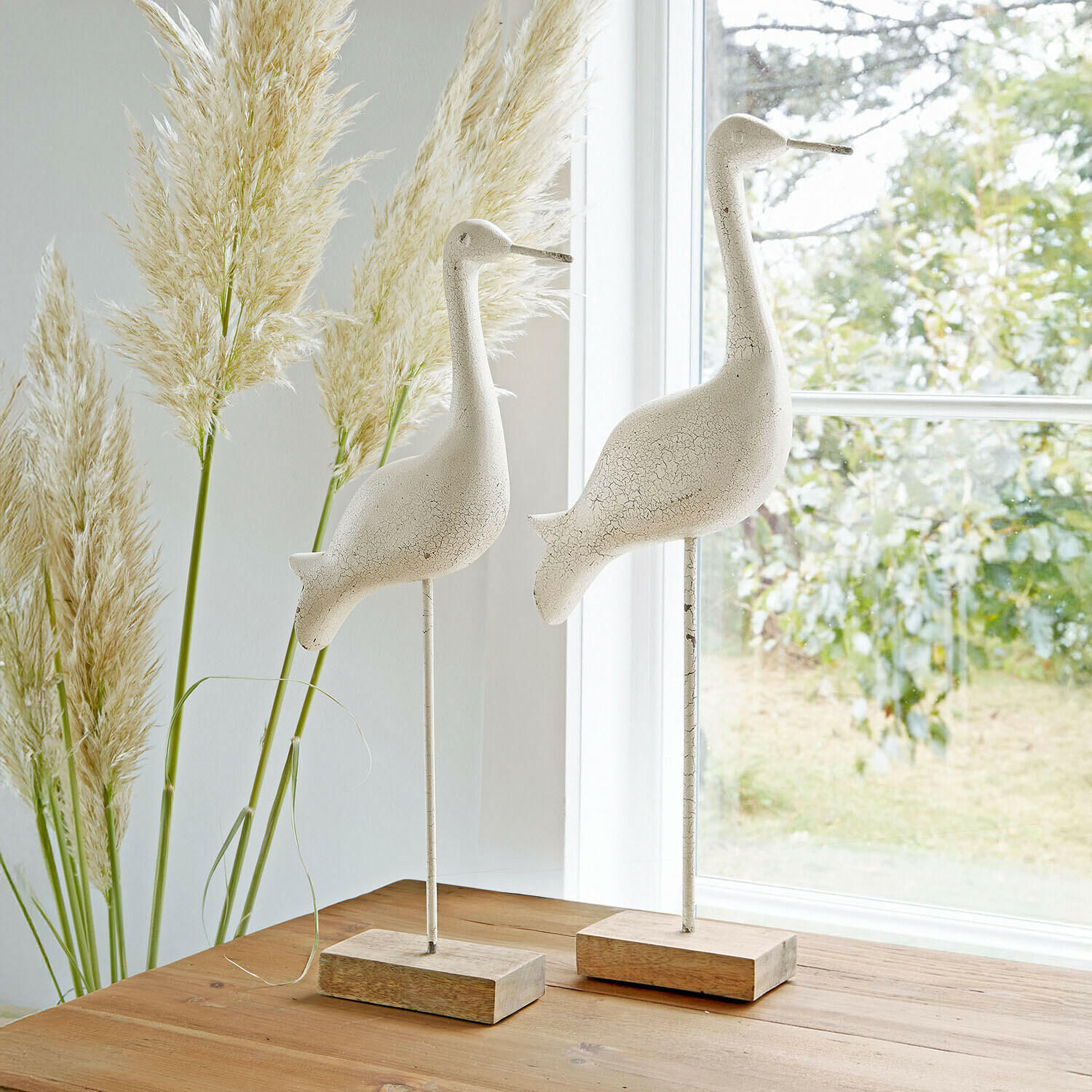 Decoratieve kraanvogel set van 2 Windale