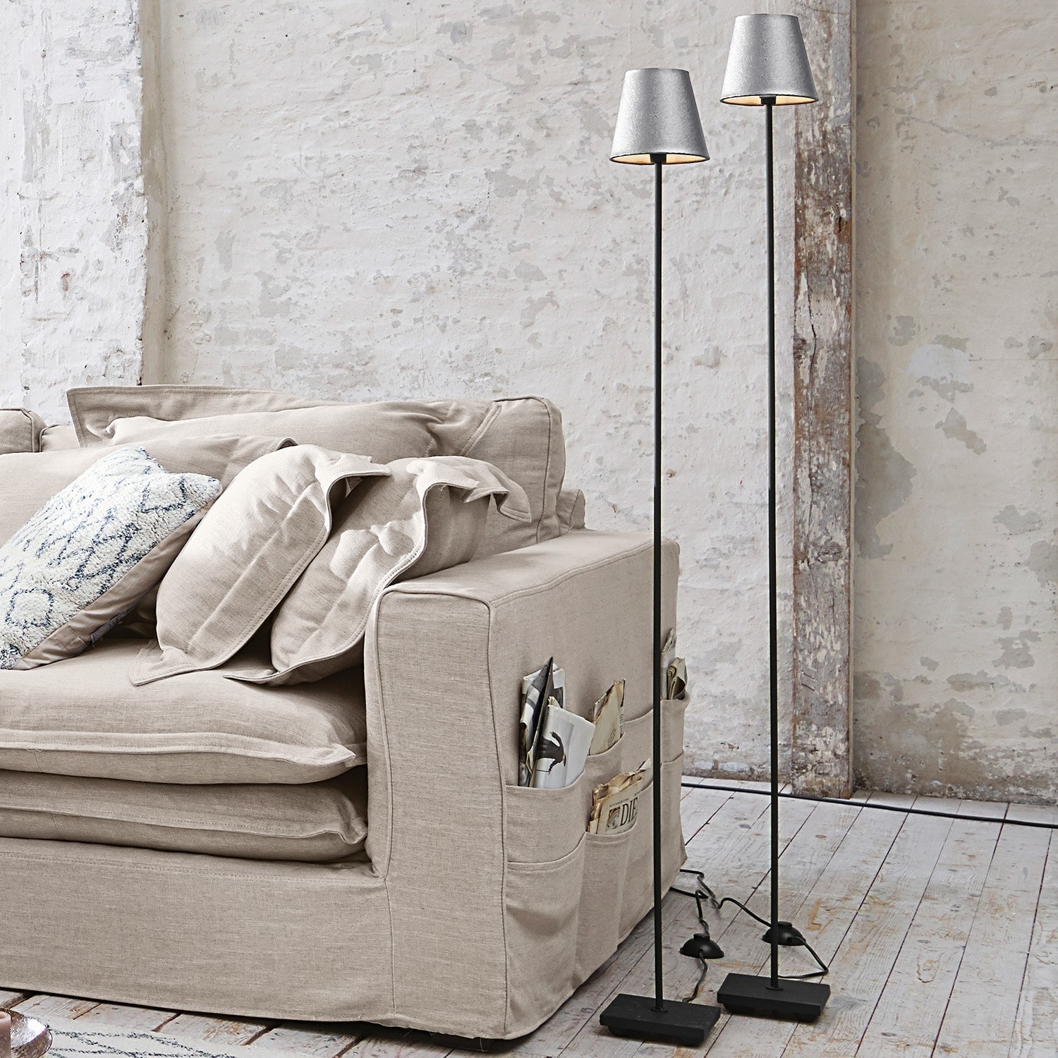 Staande lamp set van 2 Tacoma