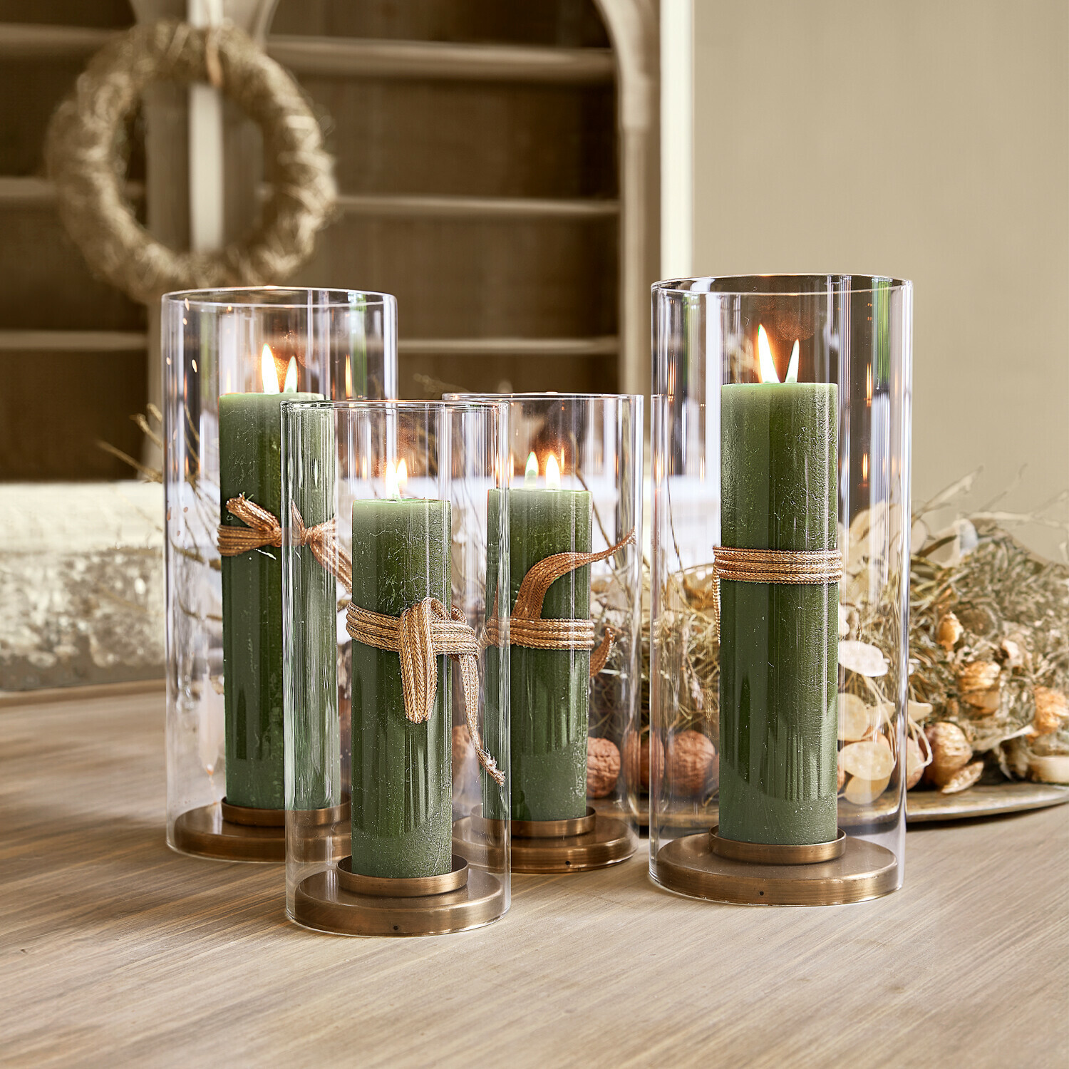 Windlicht set van 4 Kriven