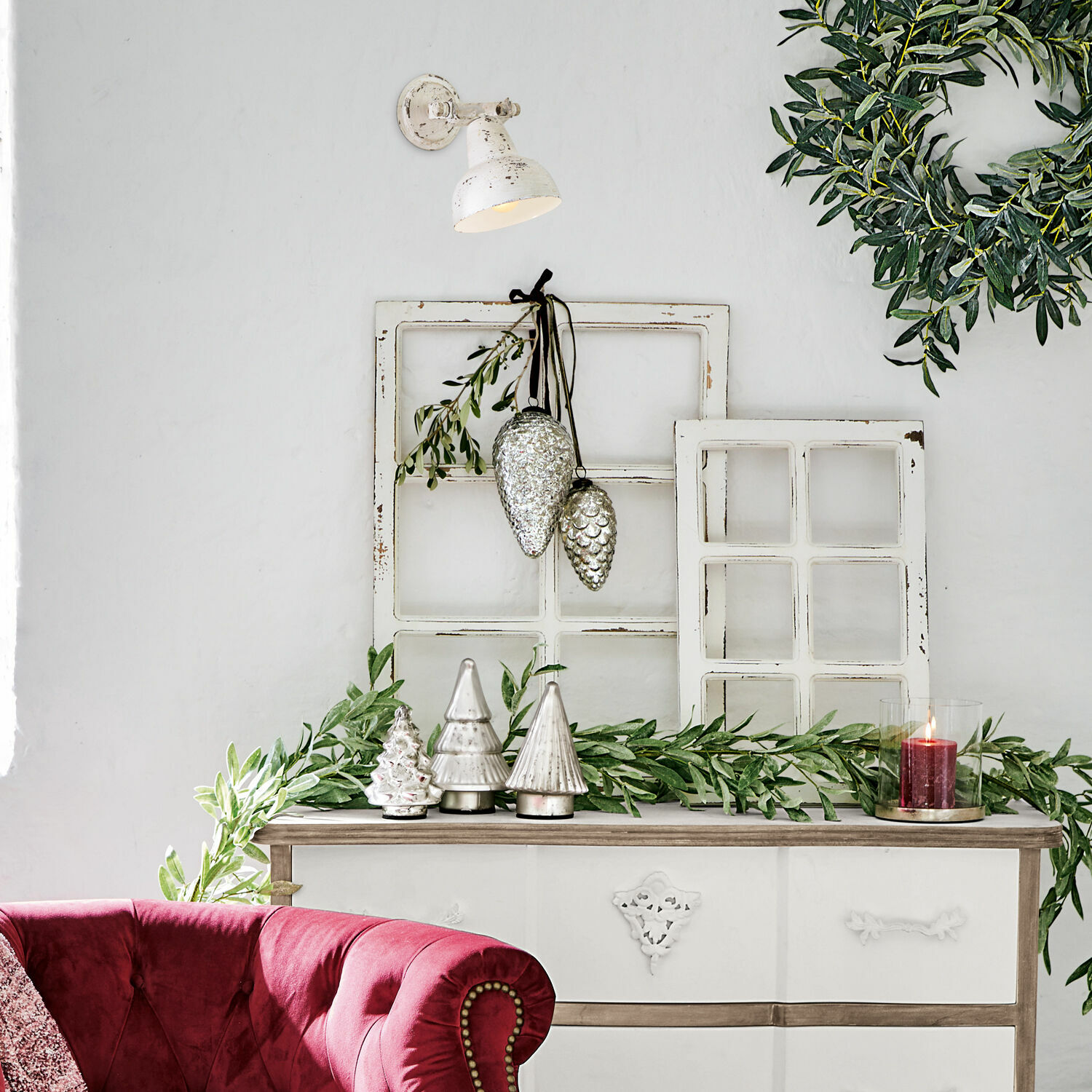 Kerstversiering set van 3 Escala