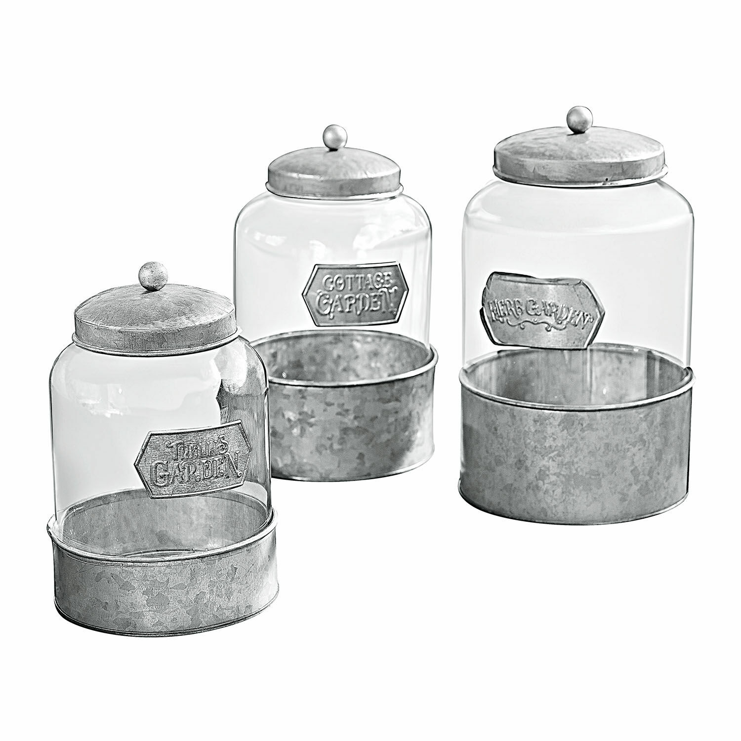 Voorraadpot set van 3 Jaubert