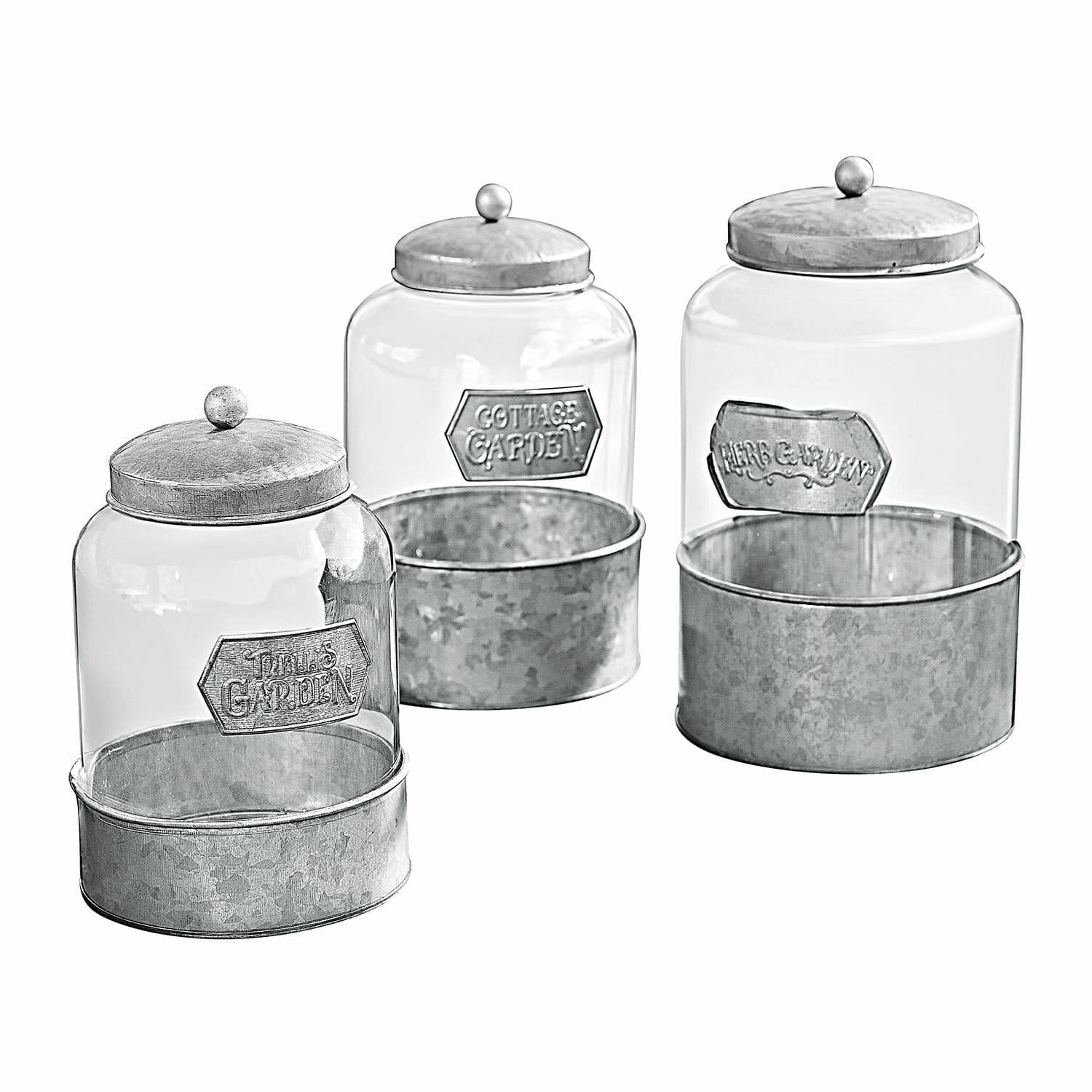 Voorraadpot set van 3 Jaubert