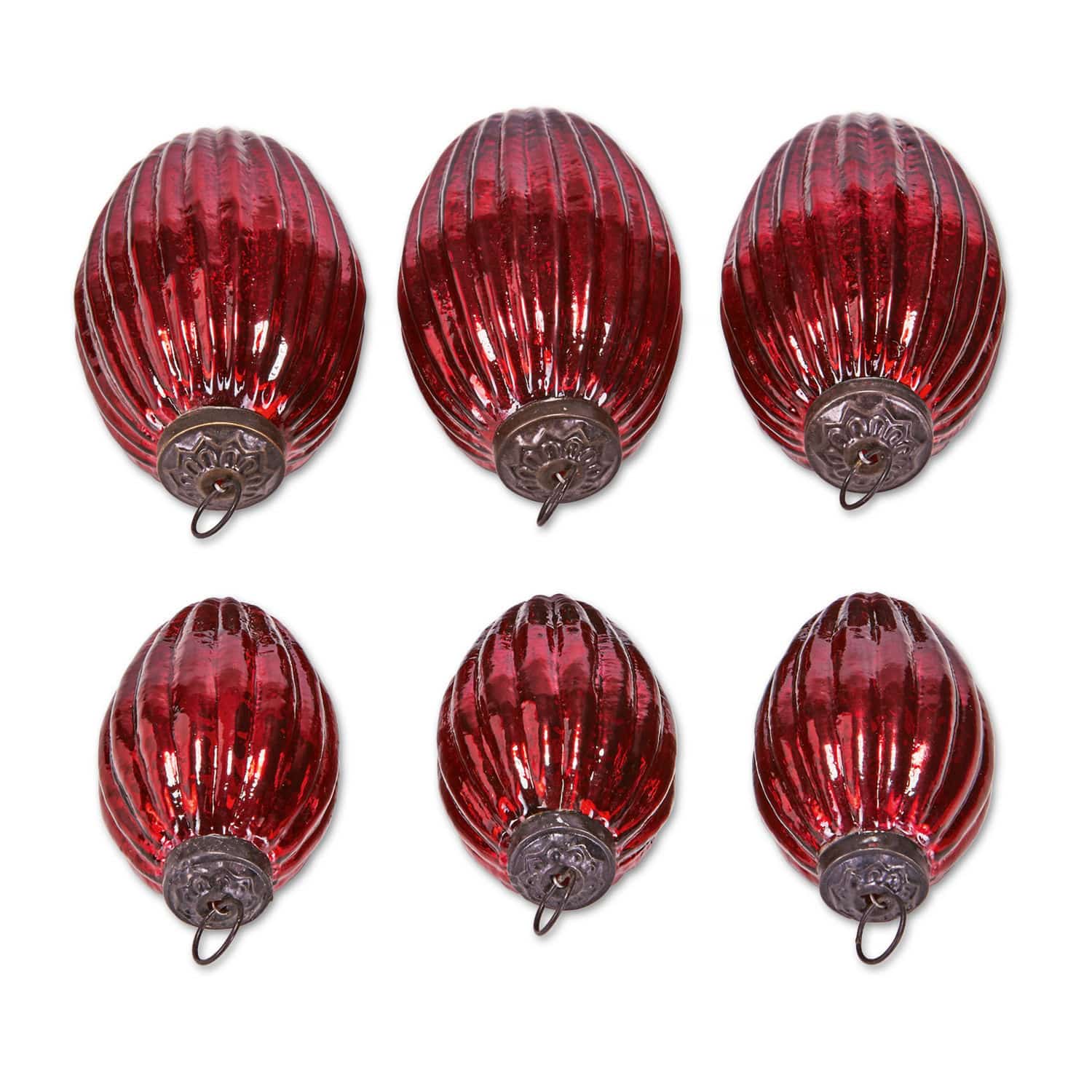 Kerstversiering, set van 6 Blavet