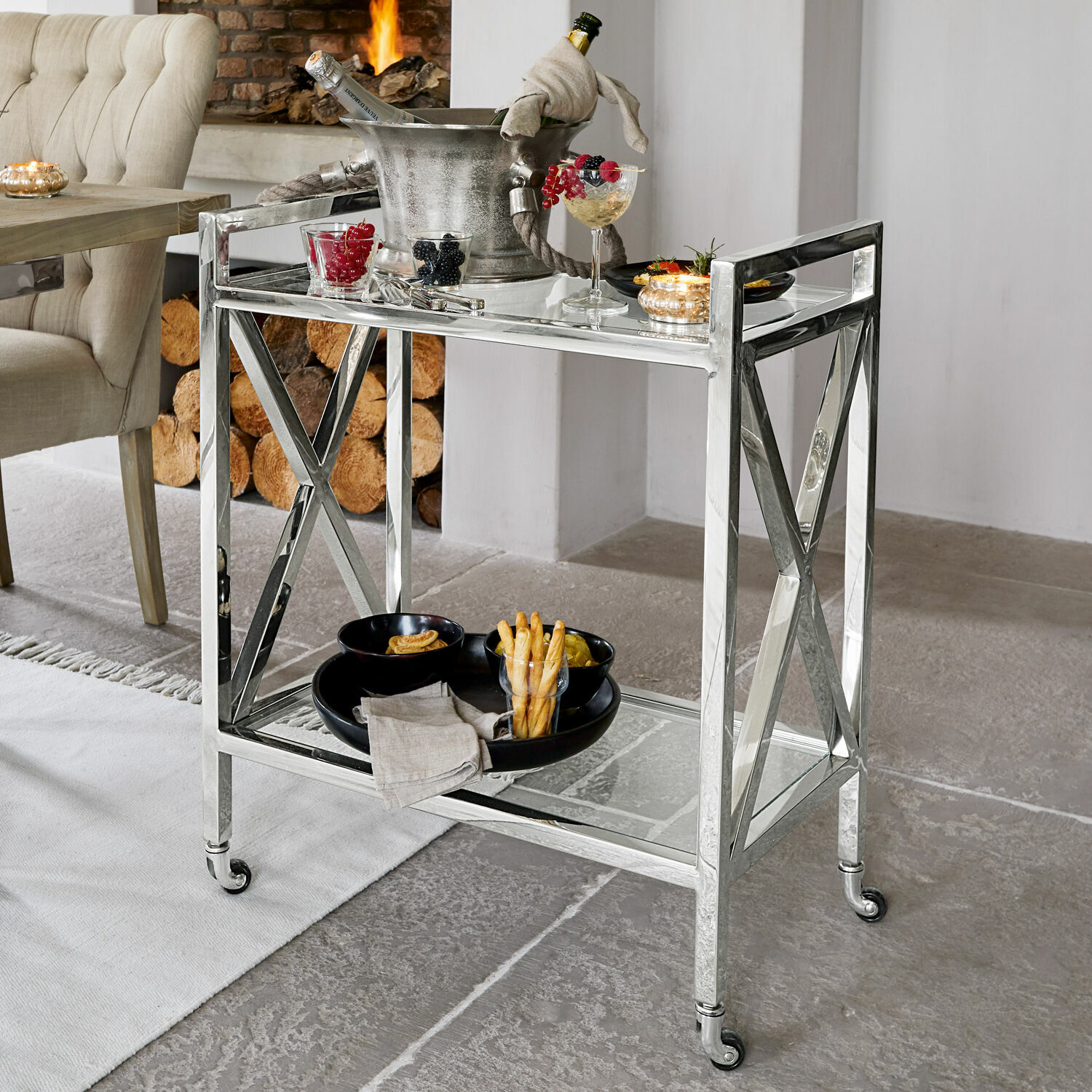 Serveertrolley Stamford