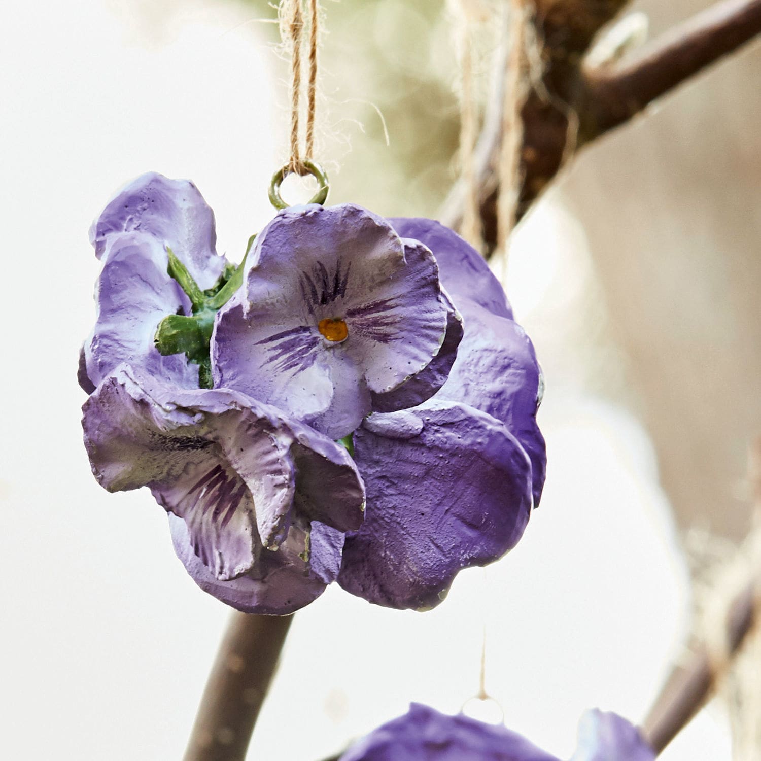 Decoratiebloem set van 6 Jacomo