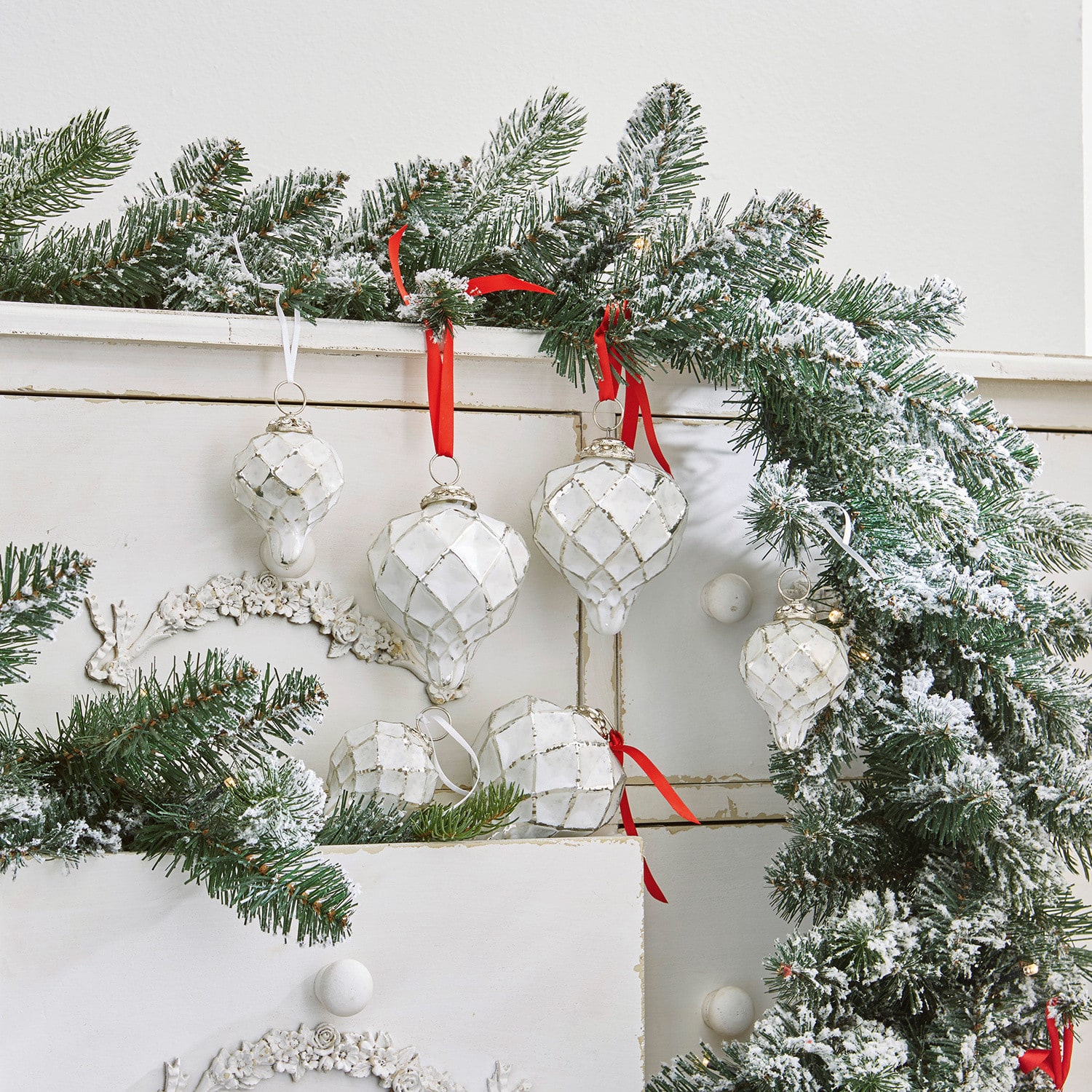 Kerstversiering set van 6 Cyrano