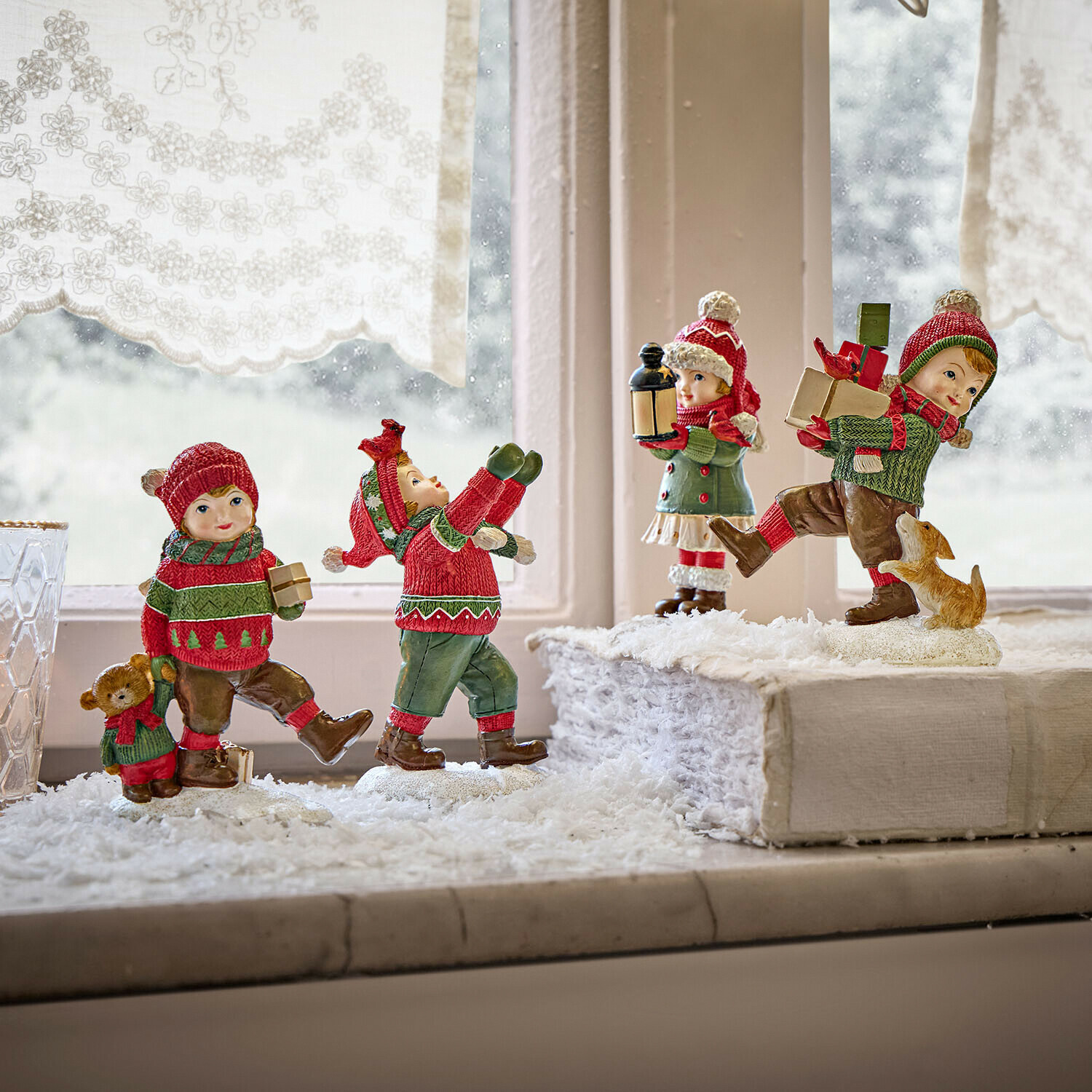 Decoratief kind set van 4 Irenja Decoratief kind set van 4 Irenja