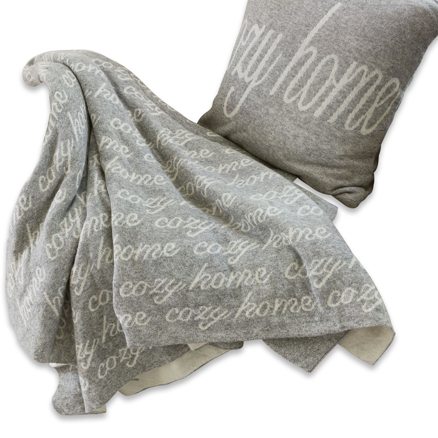 Plaid en kussen Cozy