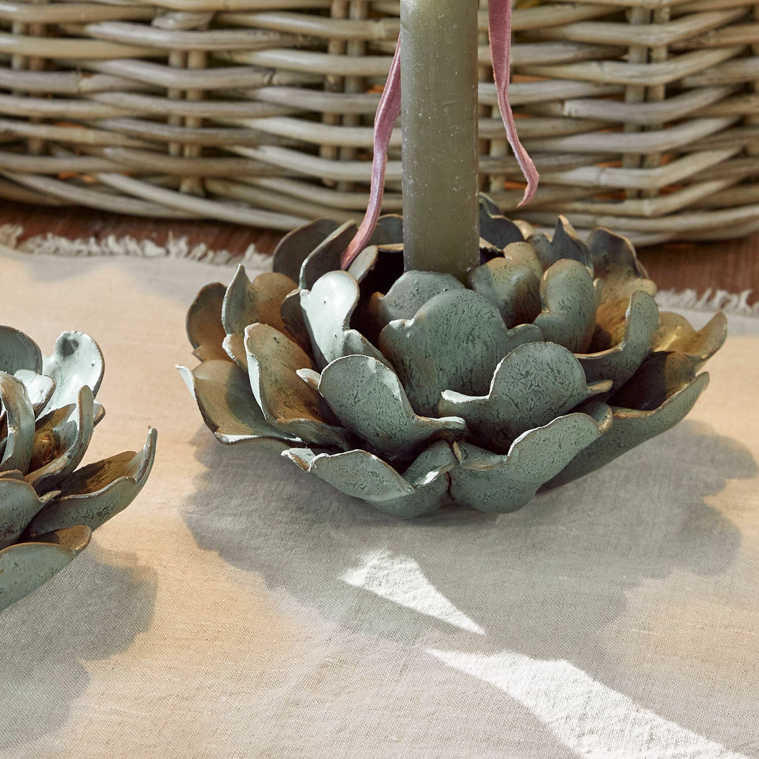 Kaarsenhouder set van 2 Myka