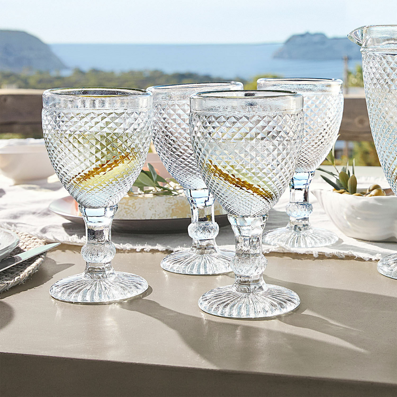 Glas set van 4 Santerre