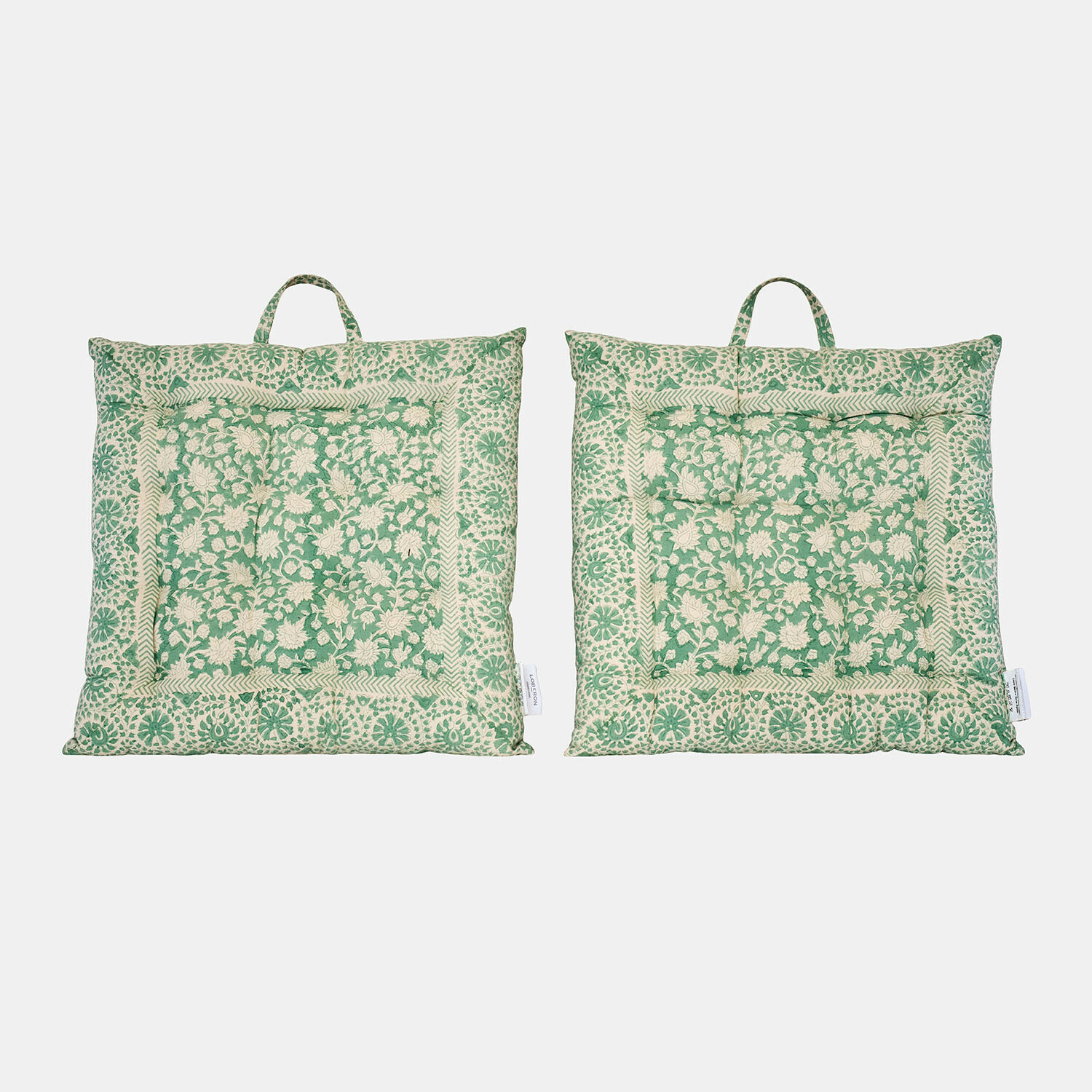 Stoelkussen set van 2 Fleuronnes