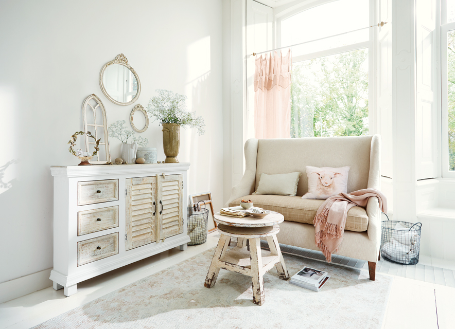Speelse shabbylook