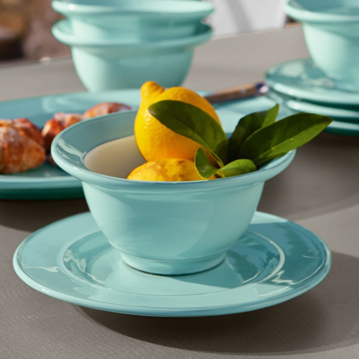 Servies set van 2 Azur