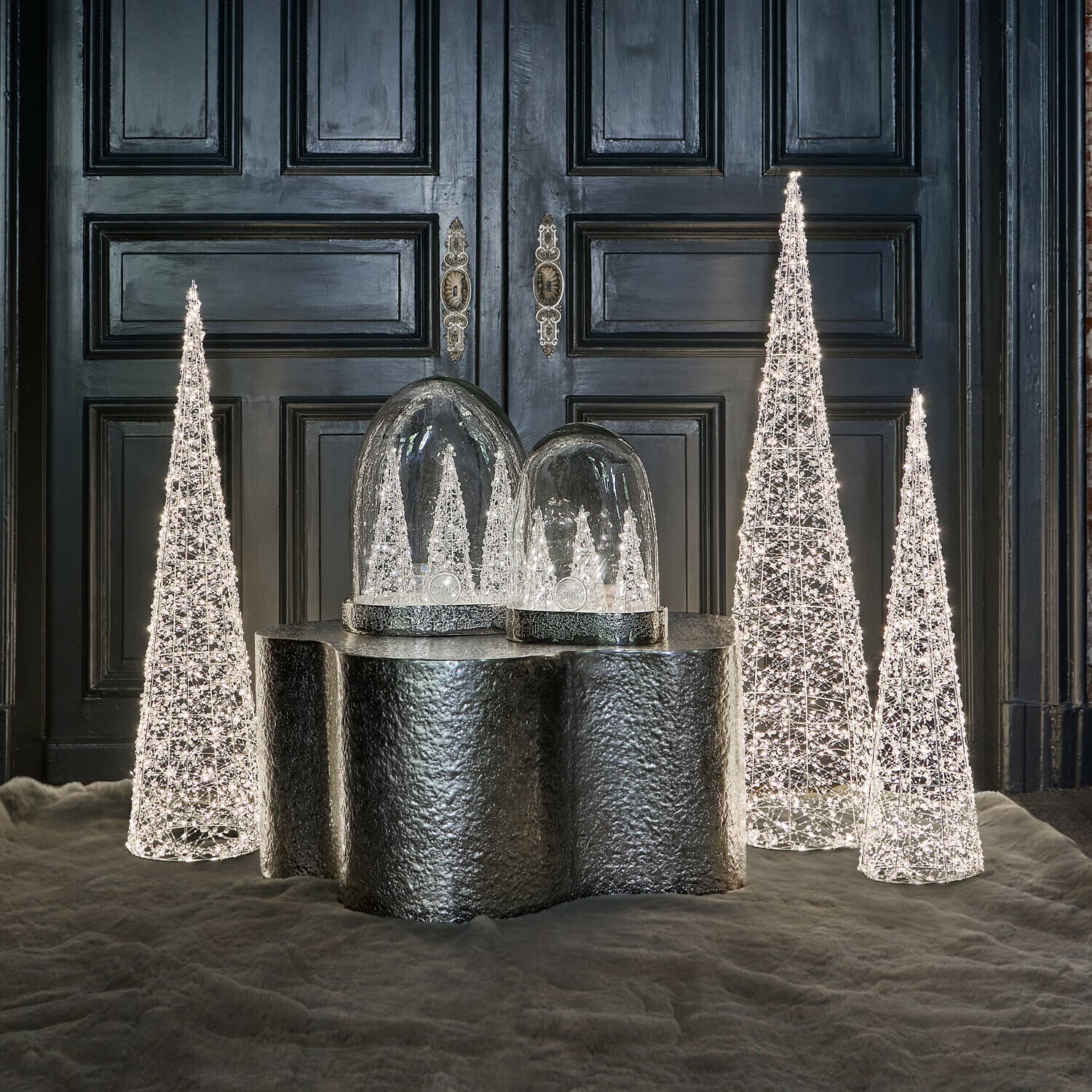 Ledkerstboom set van 3 Clairune