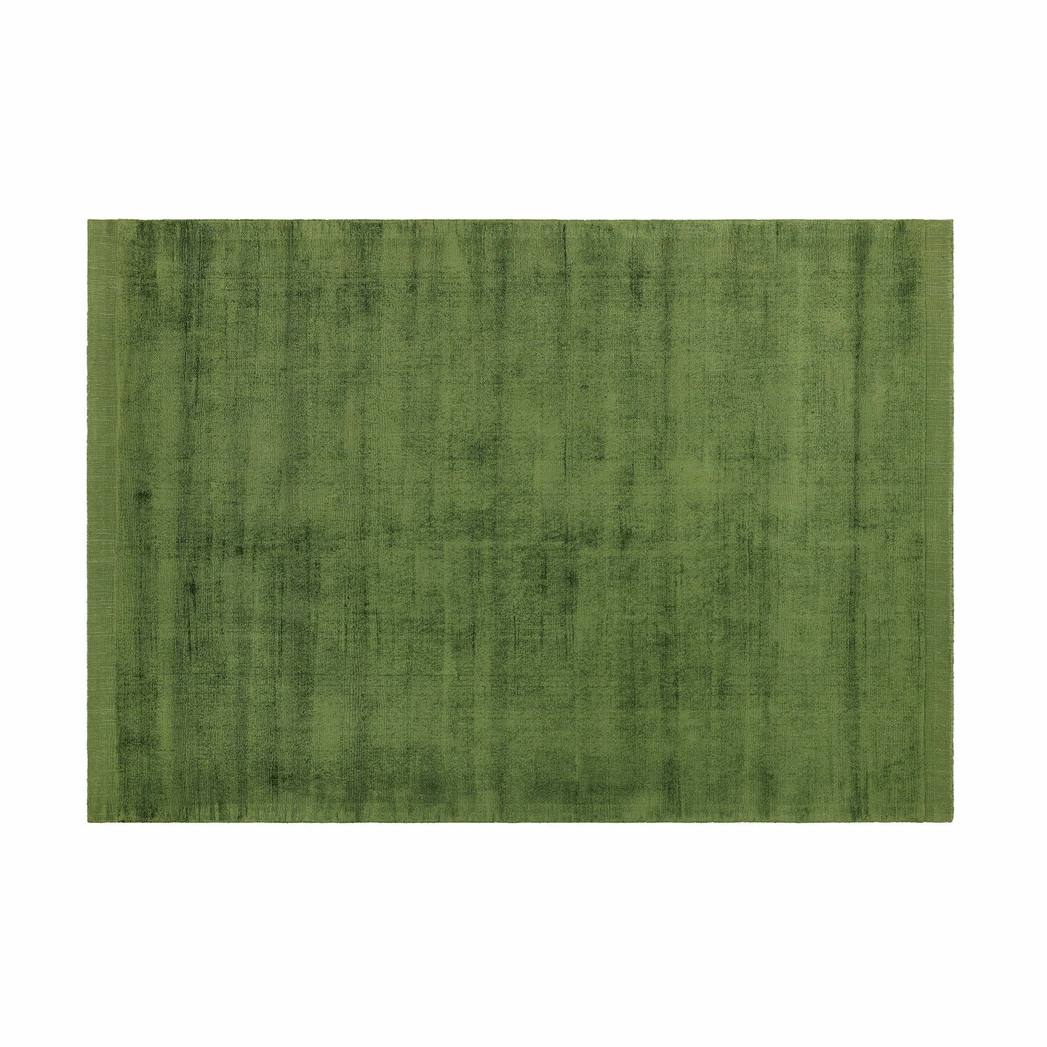 Leurville vloerkleed in groen, zacht materiaal, geschikt voor moderne interieurs